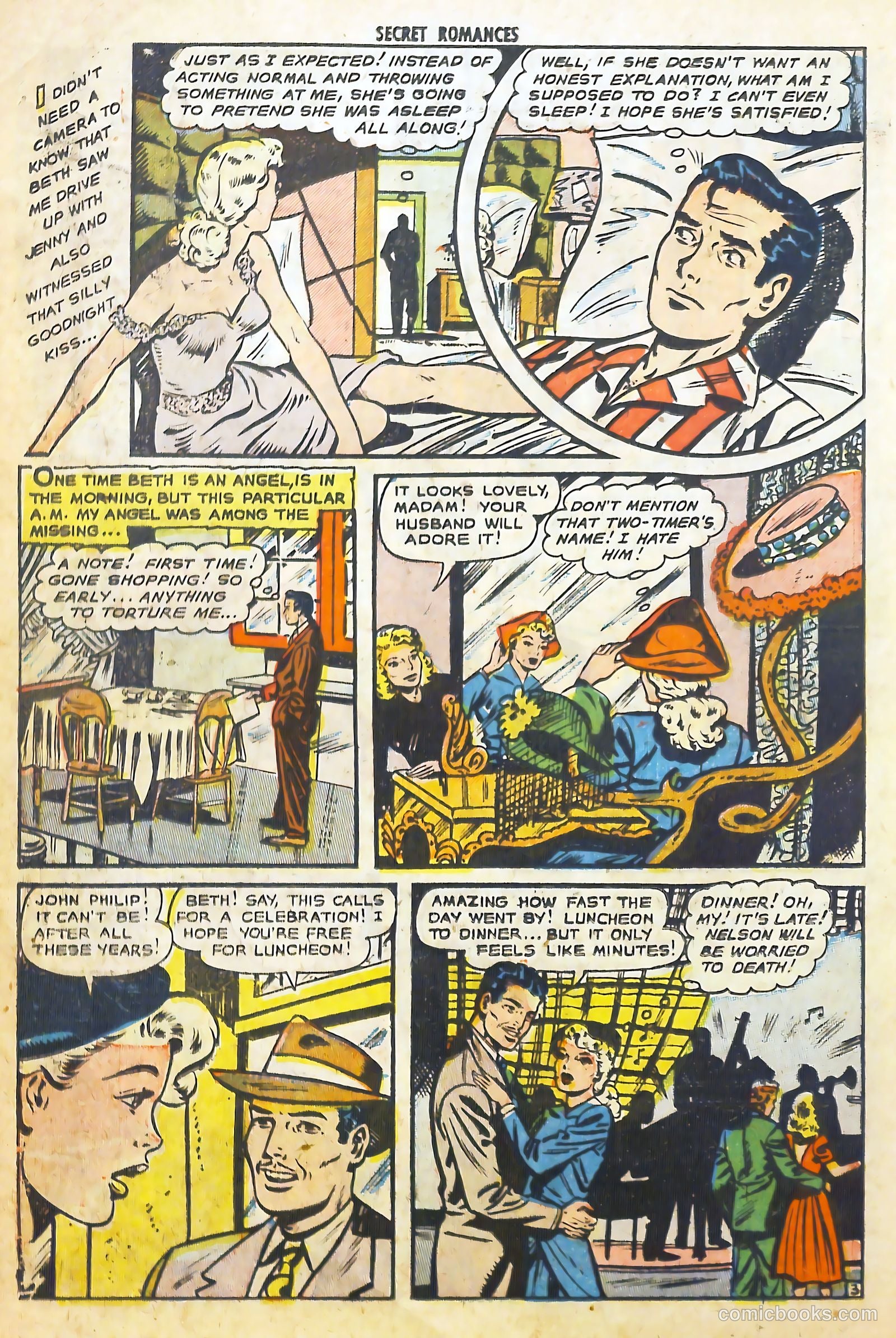 Secret Romances #4 (1951) — page 14 of 37