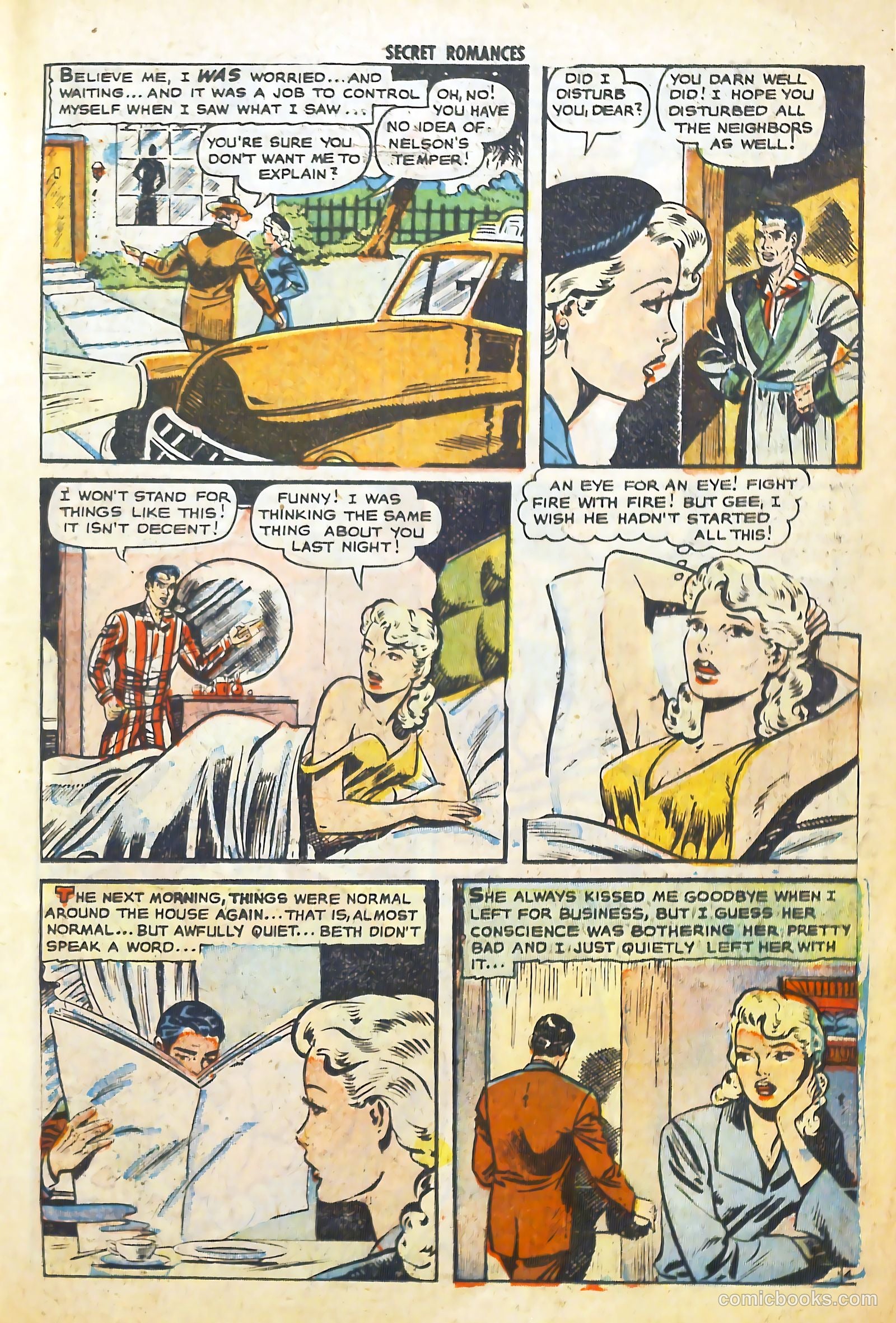 Secret Romances #4 (1951) — page 15 of 37