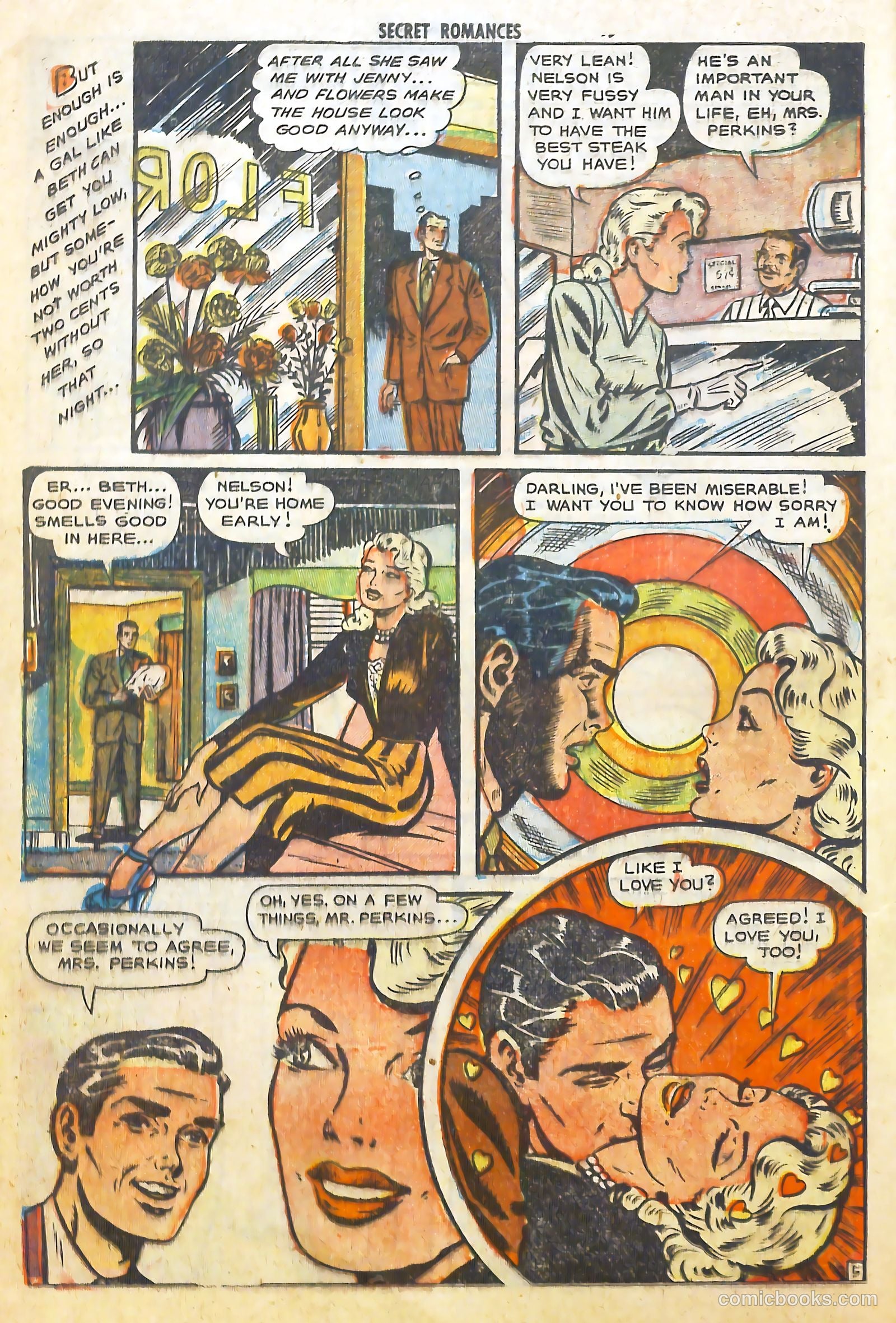 Secret Romances #4 (1951) — page 16 of 37