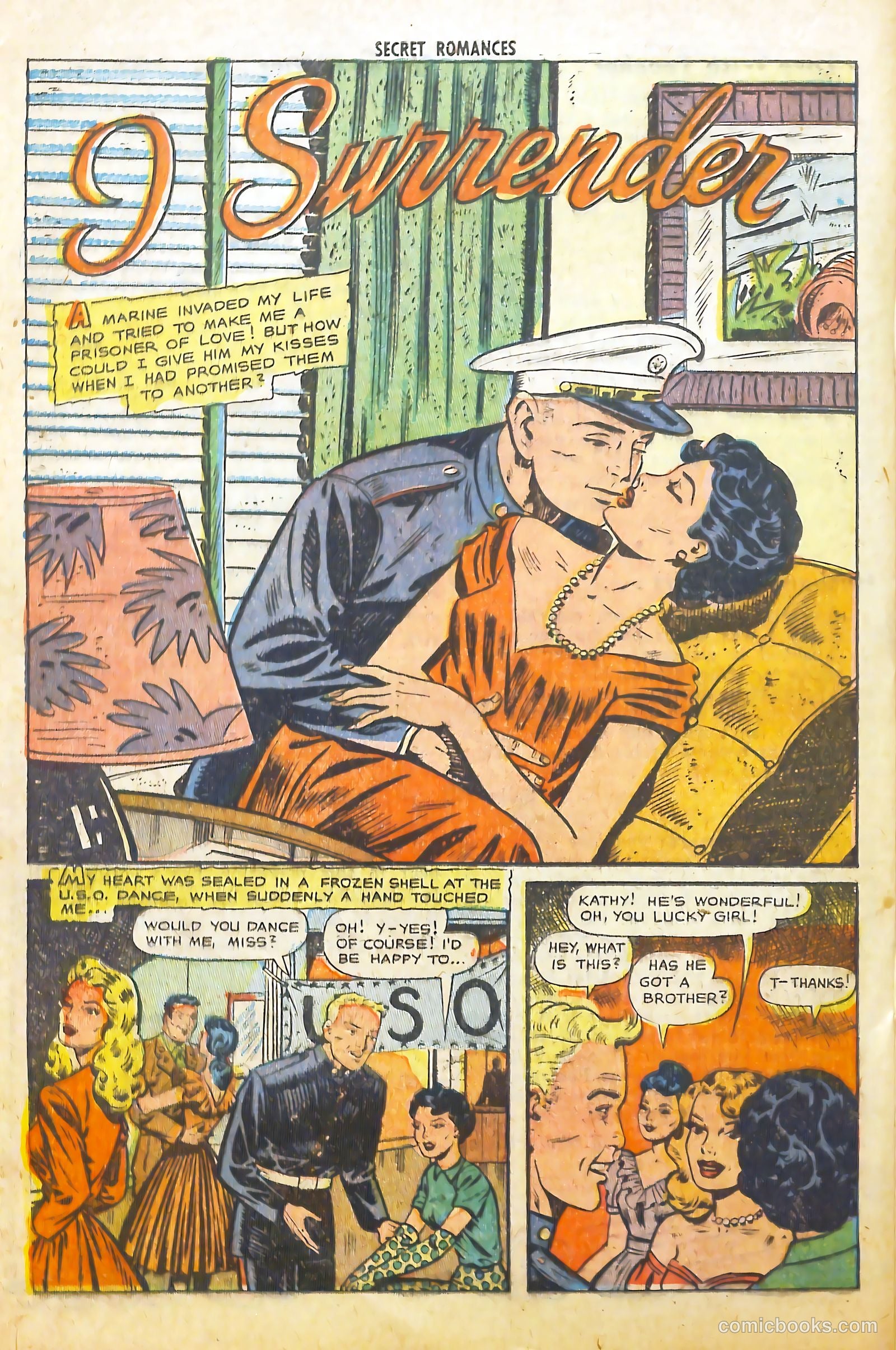 Secret Romances #4 (1951) — page 21 of 37