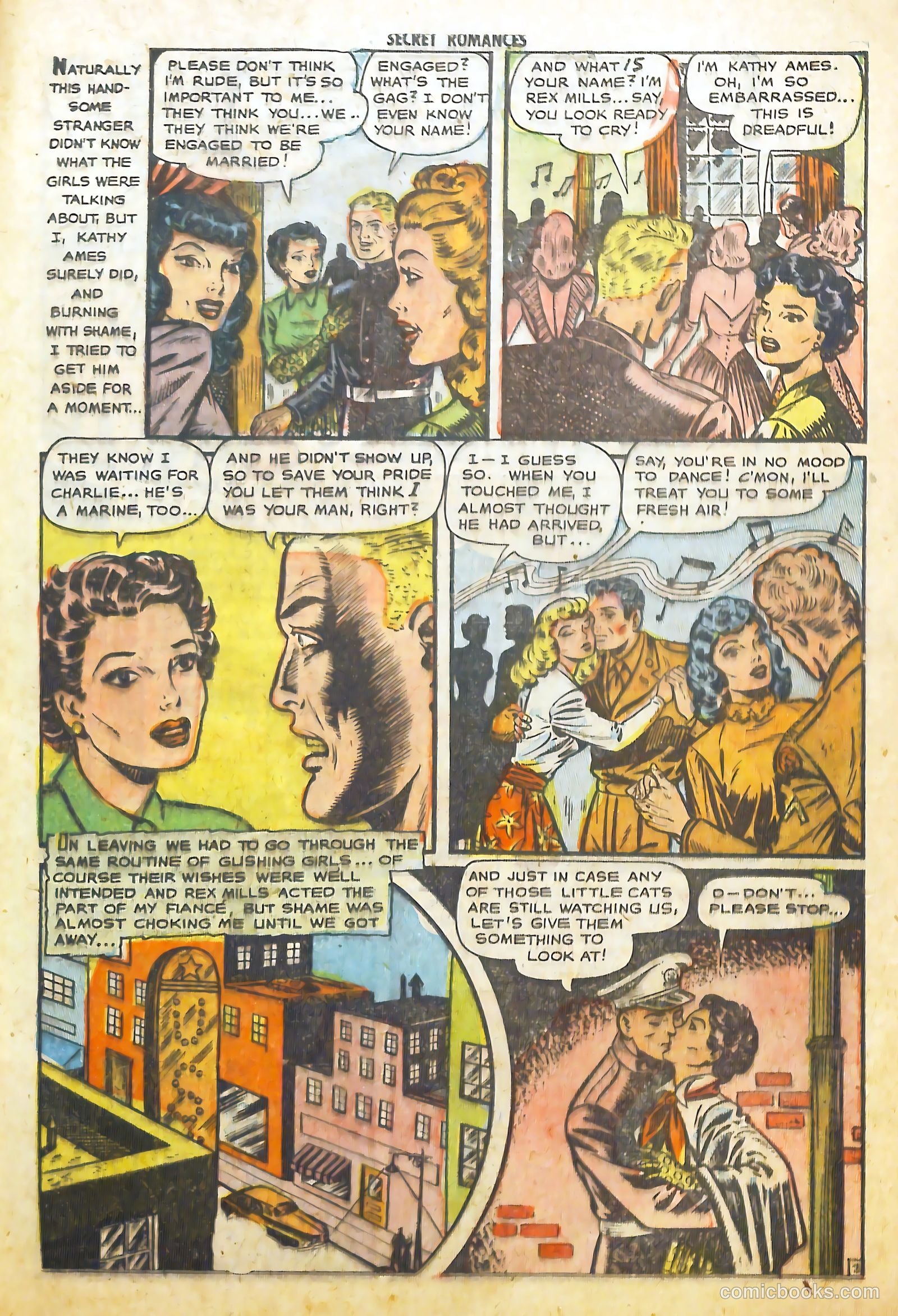Secret Romances #4 (1951) — page 22 of 37