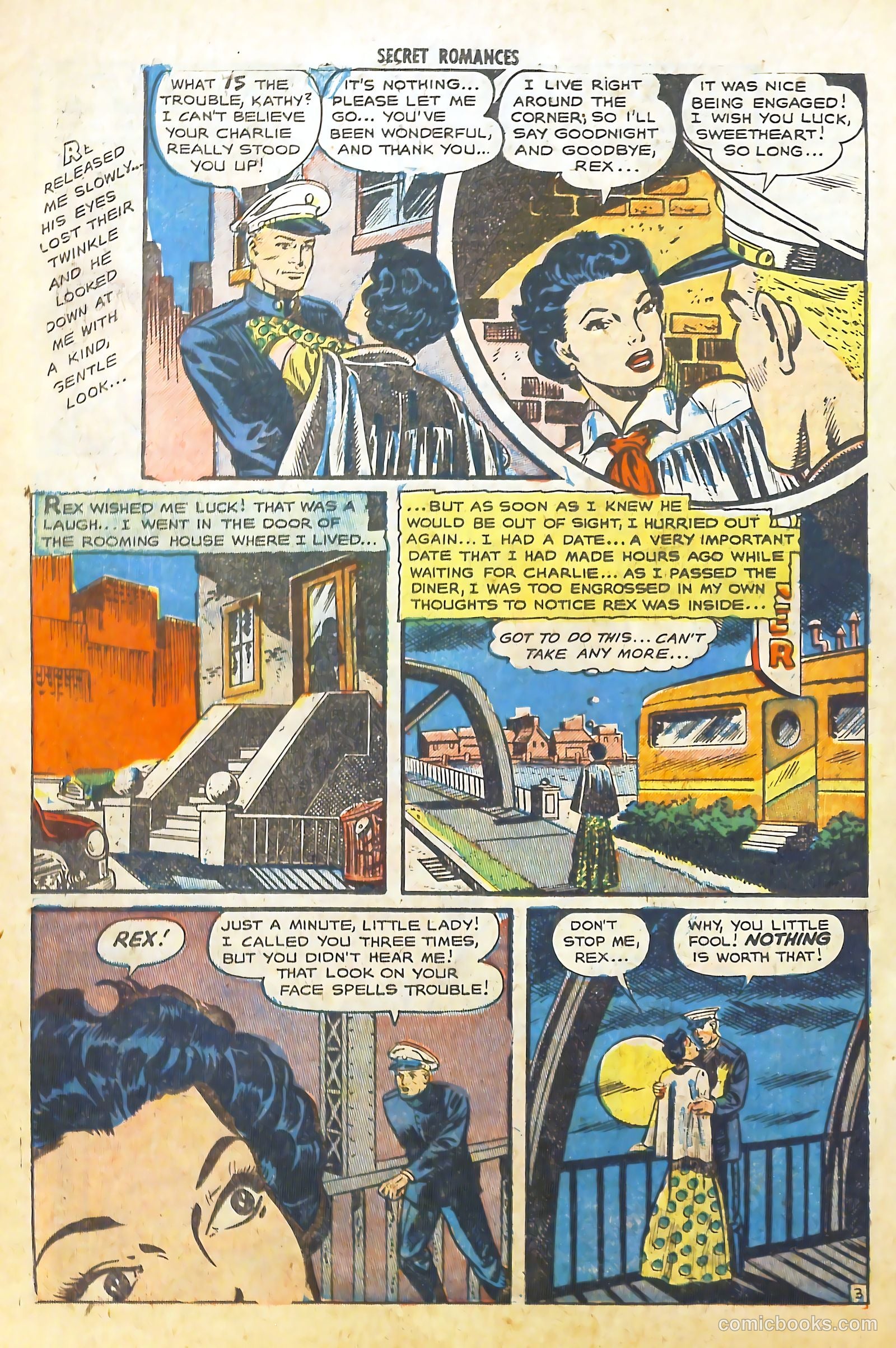 Secret Romances #4 (1951) — page 23 of 37