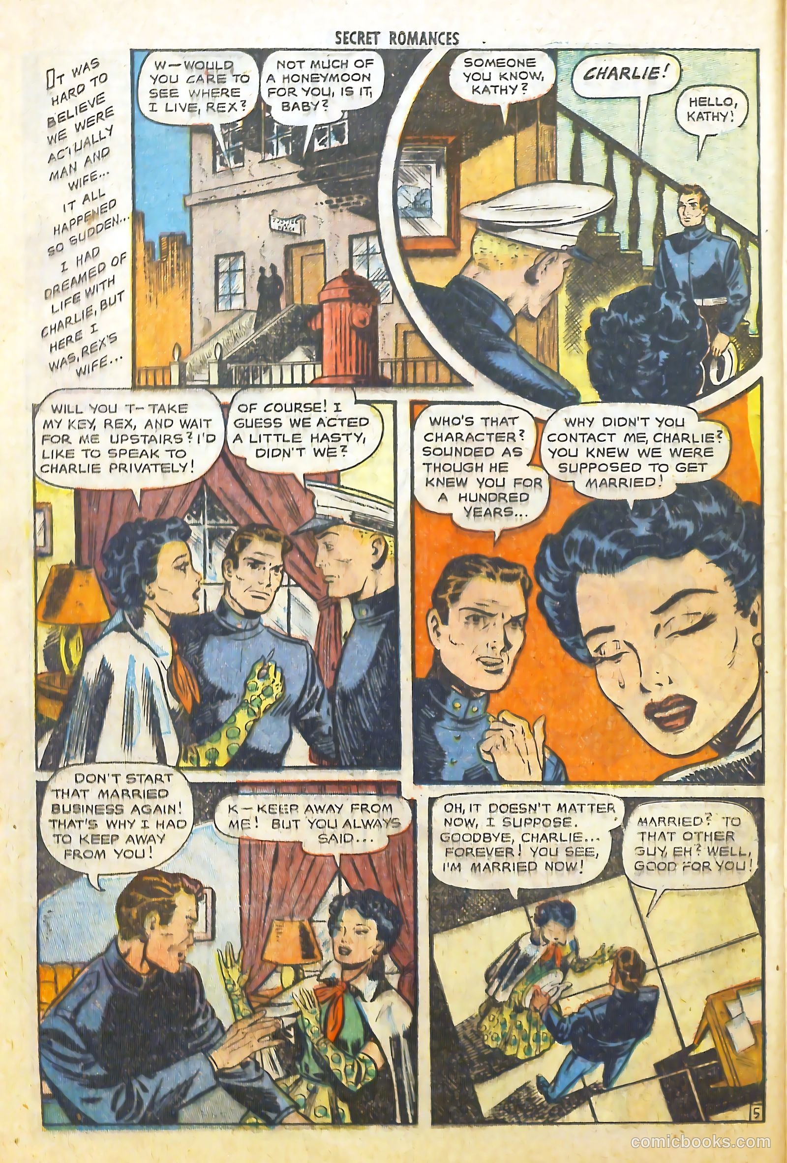 Secret Romances #4 (1951) — page 25 of 37
