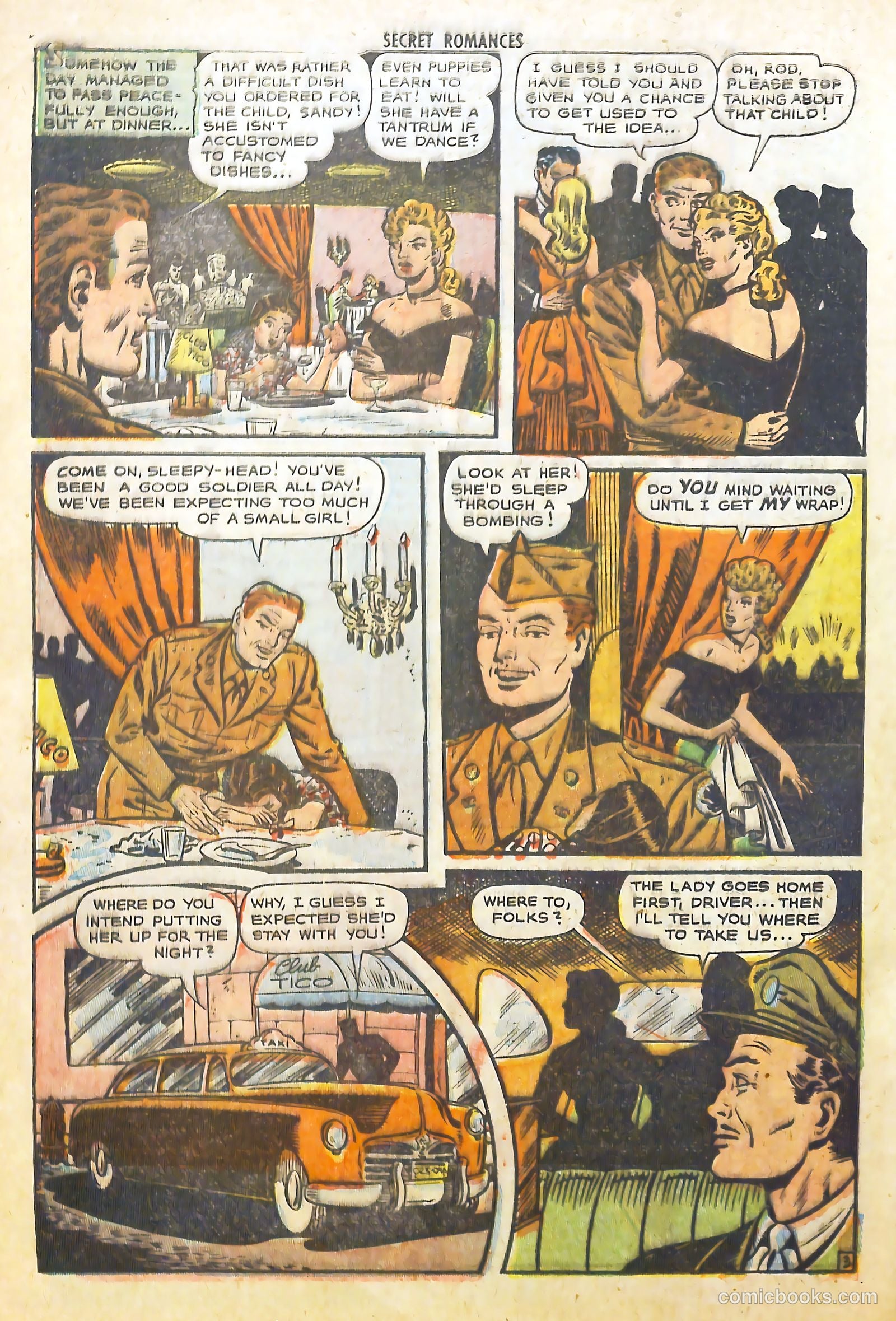 Secret Romances #4 (1951) — page 29 of 37