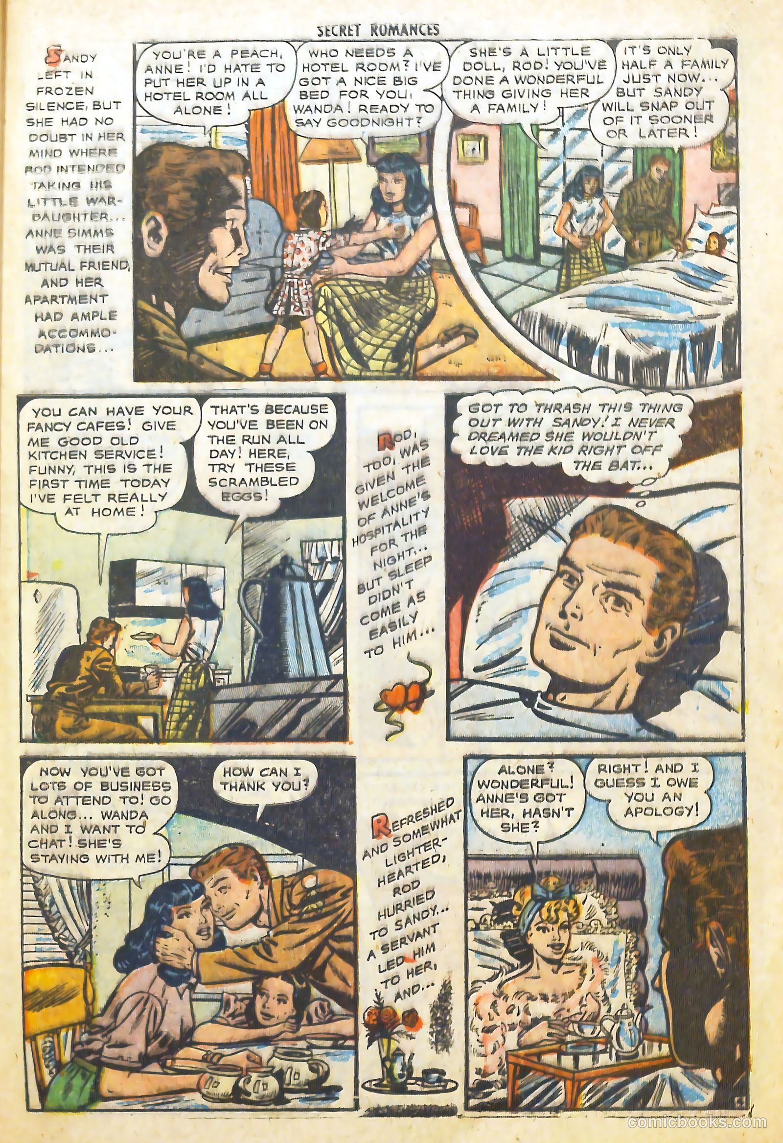 Secret Romances #4 (1951) — page 30 of 37