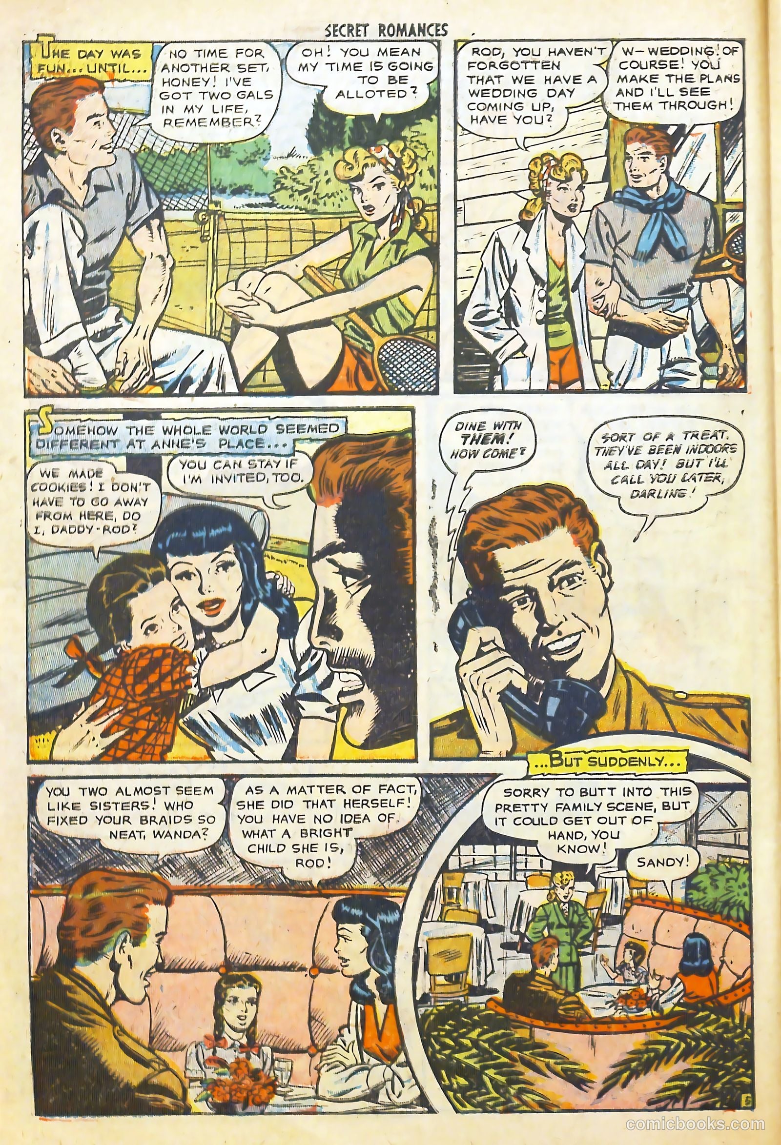 Secret Romances #4 (1951) — page 31 of 37