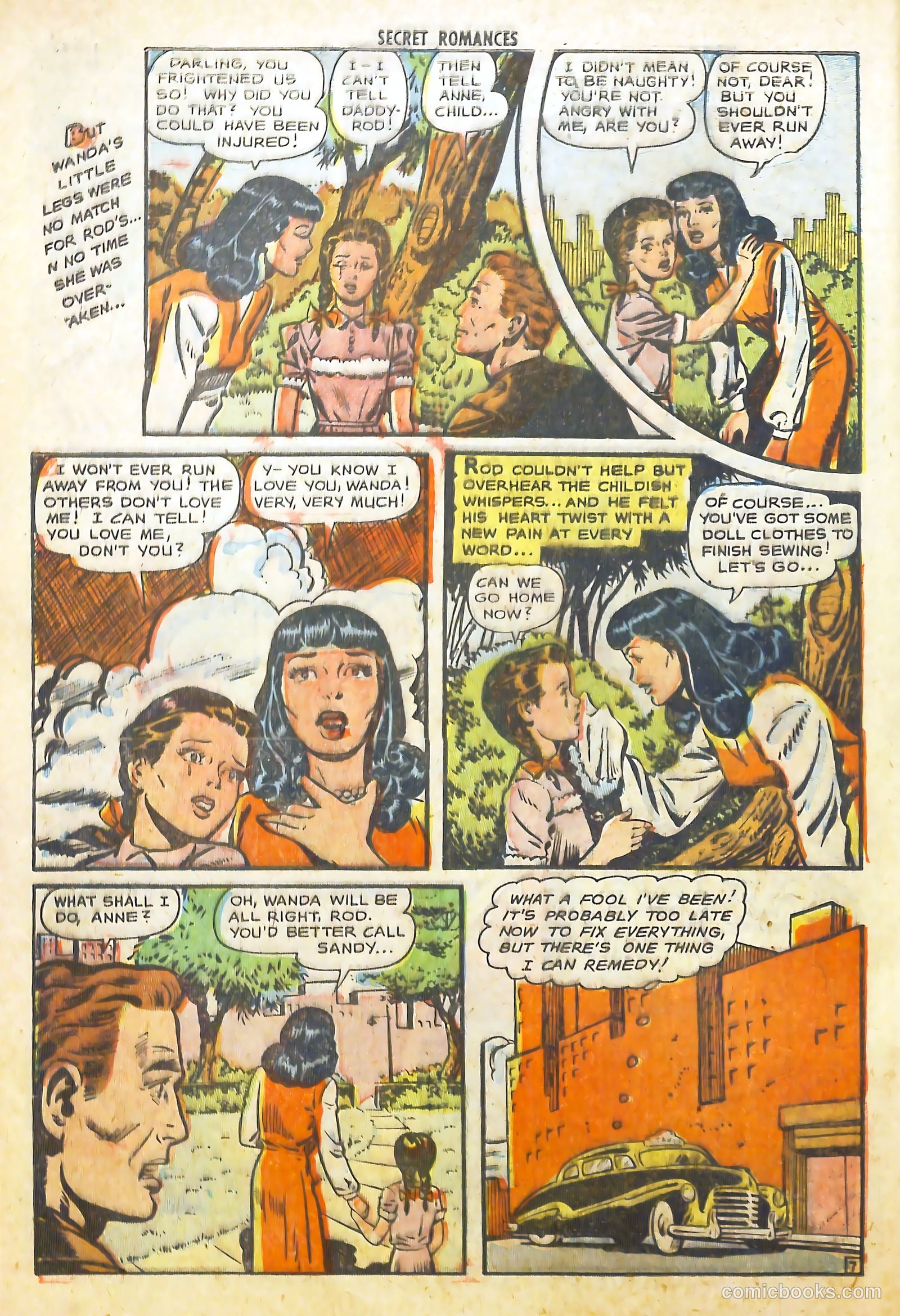 Secret Romances #4 (1951) — page 33 of 37