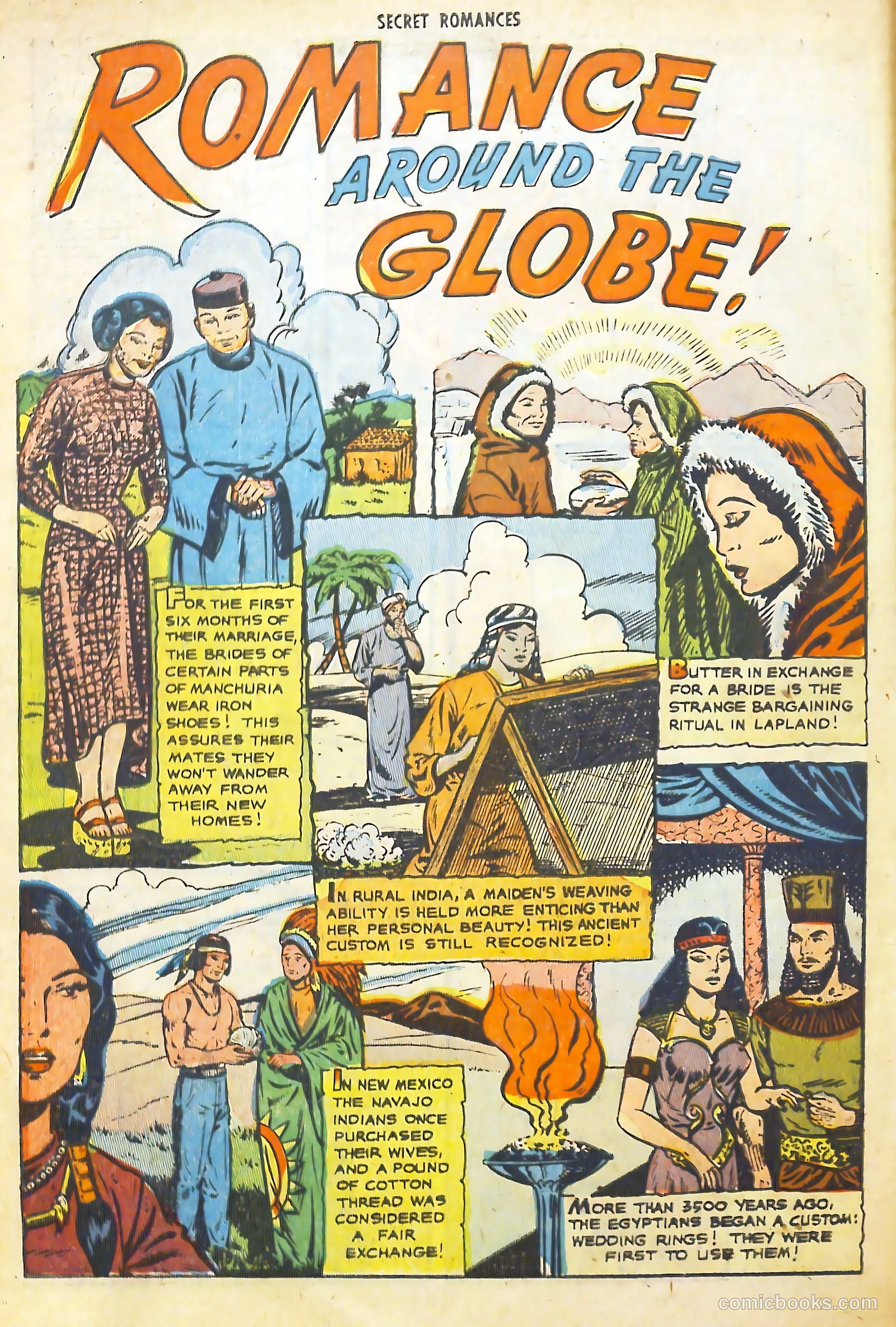 Secret Romances #4 (1951) — page 35 of 37