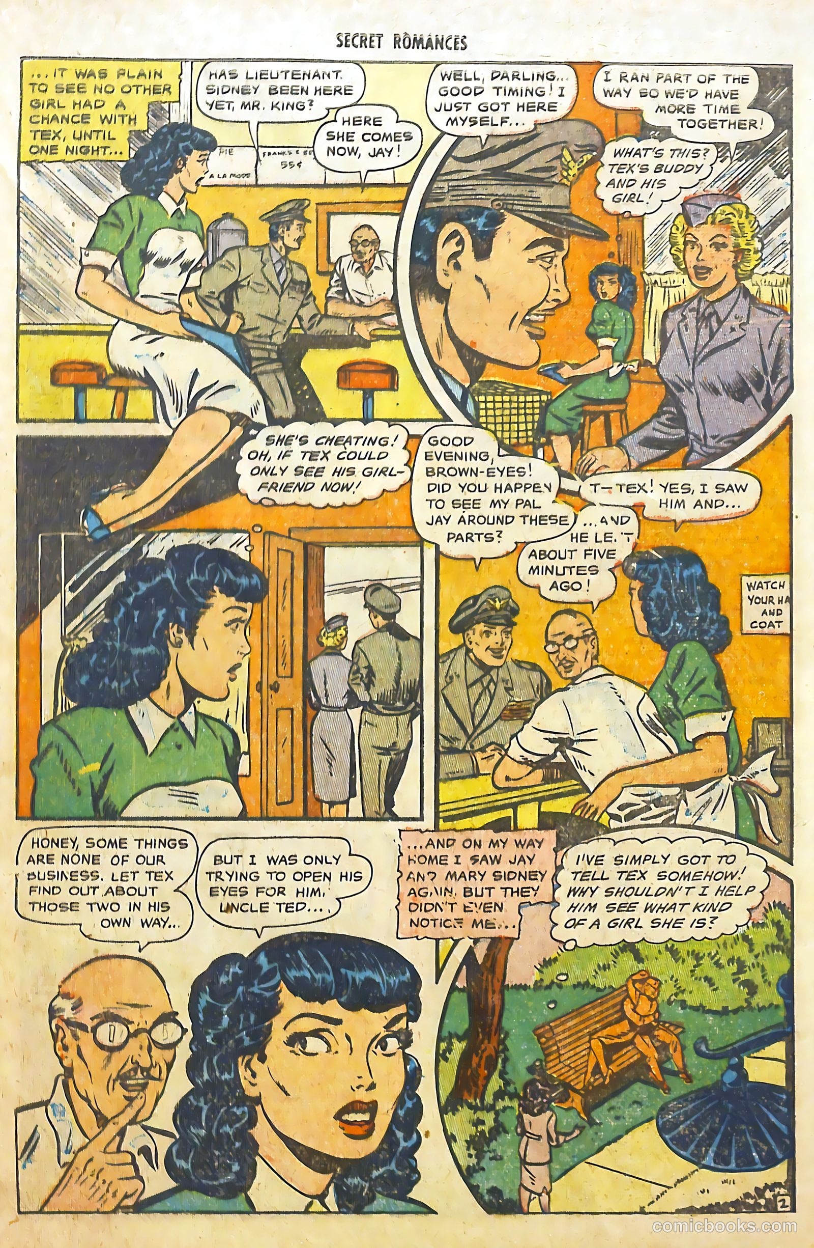 Secret Romances #5 (1951) — page 4 of 37