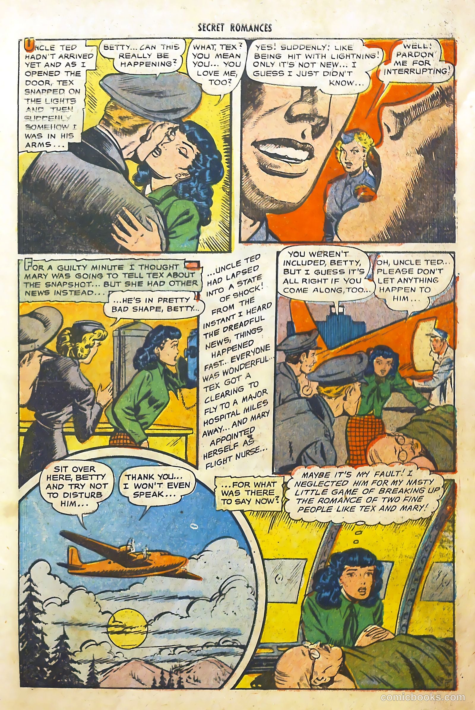 Secret Romances #5 (1951) — page 7 of 37