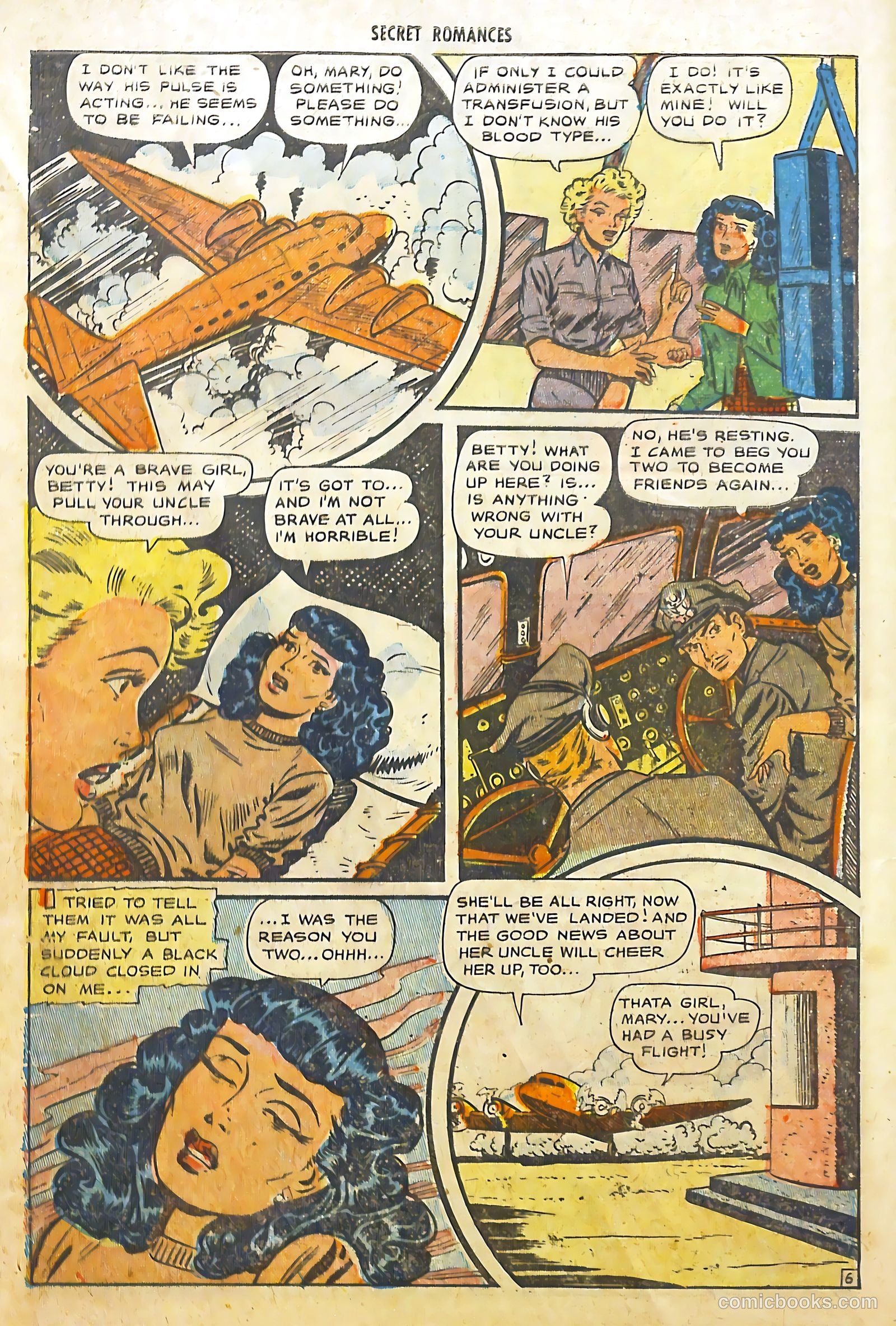 Secret Romances #5 (1951) — page 8 of 37