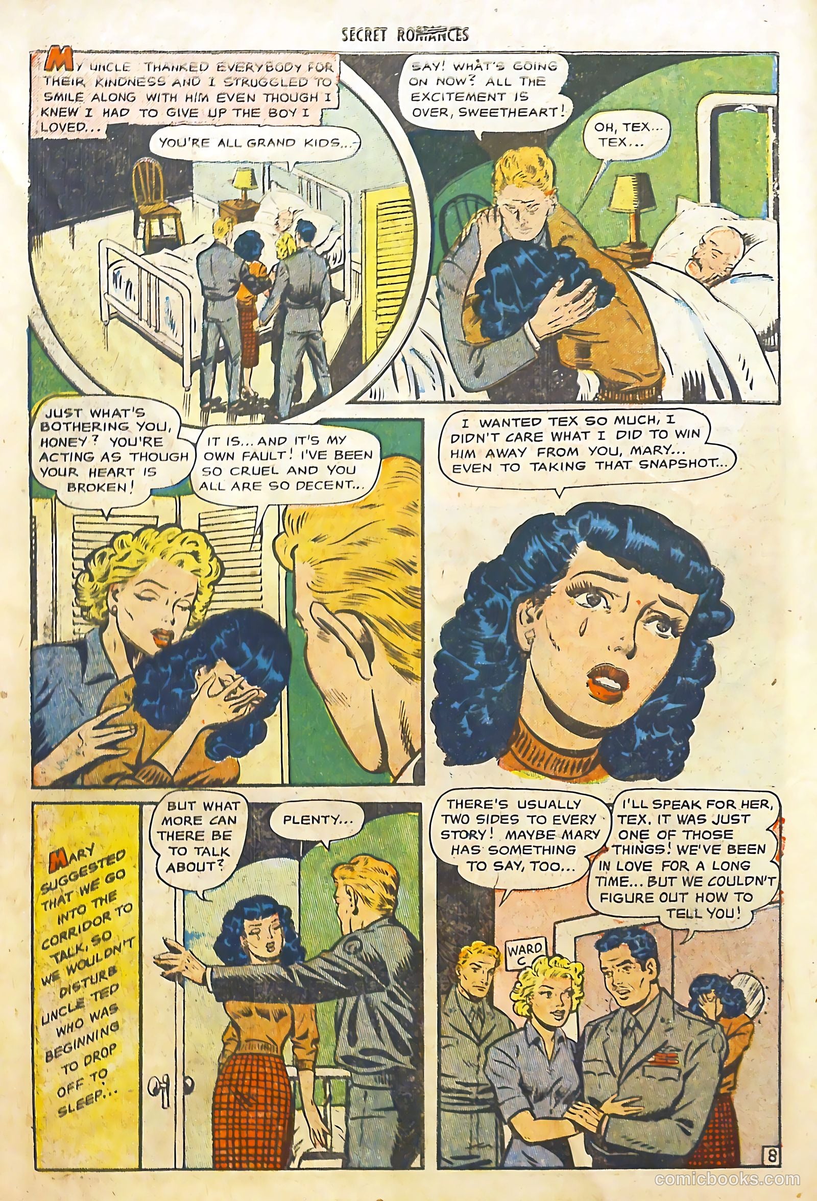 Secret Romances #5 (1951) — page 10 of 37