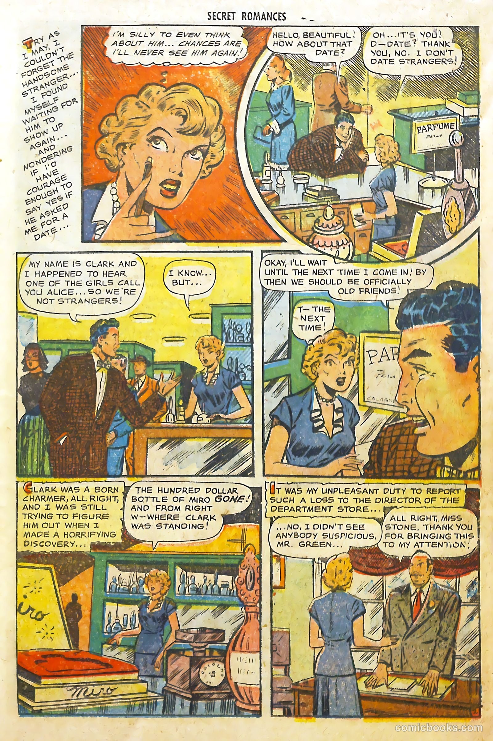 Secret Romances #5 (1951) — page 13 of 37