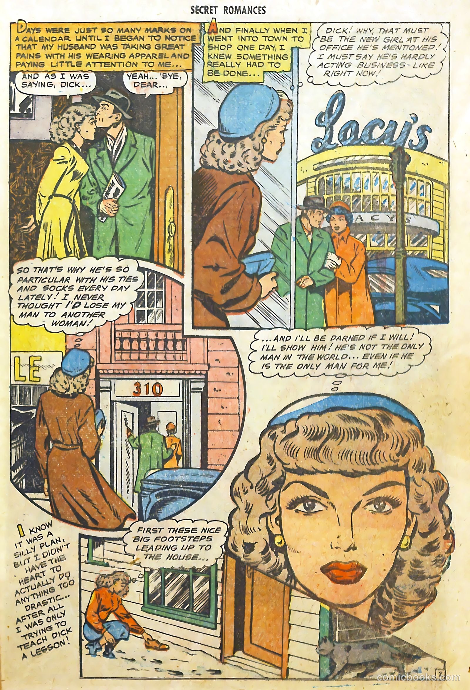 Secret Romances #5 (1951) — page 22 of 37