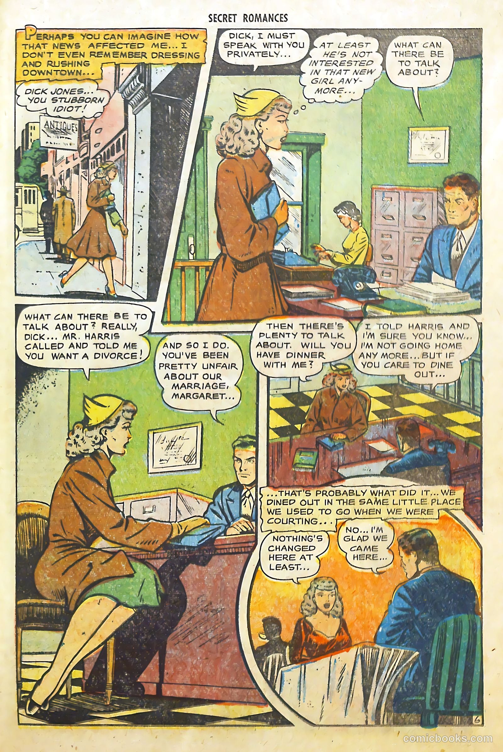 Secret Romances #5 (1951) — page 26 of 37