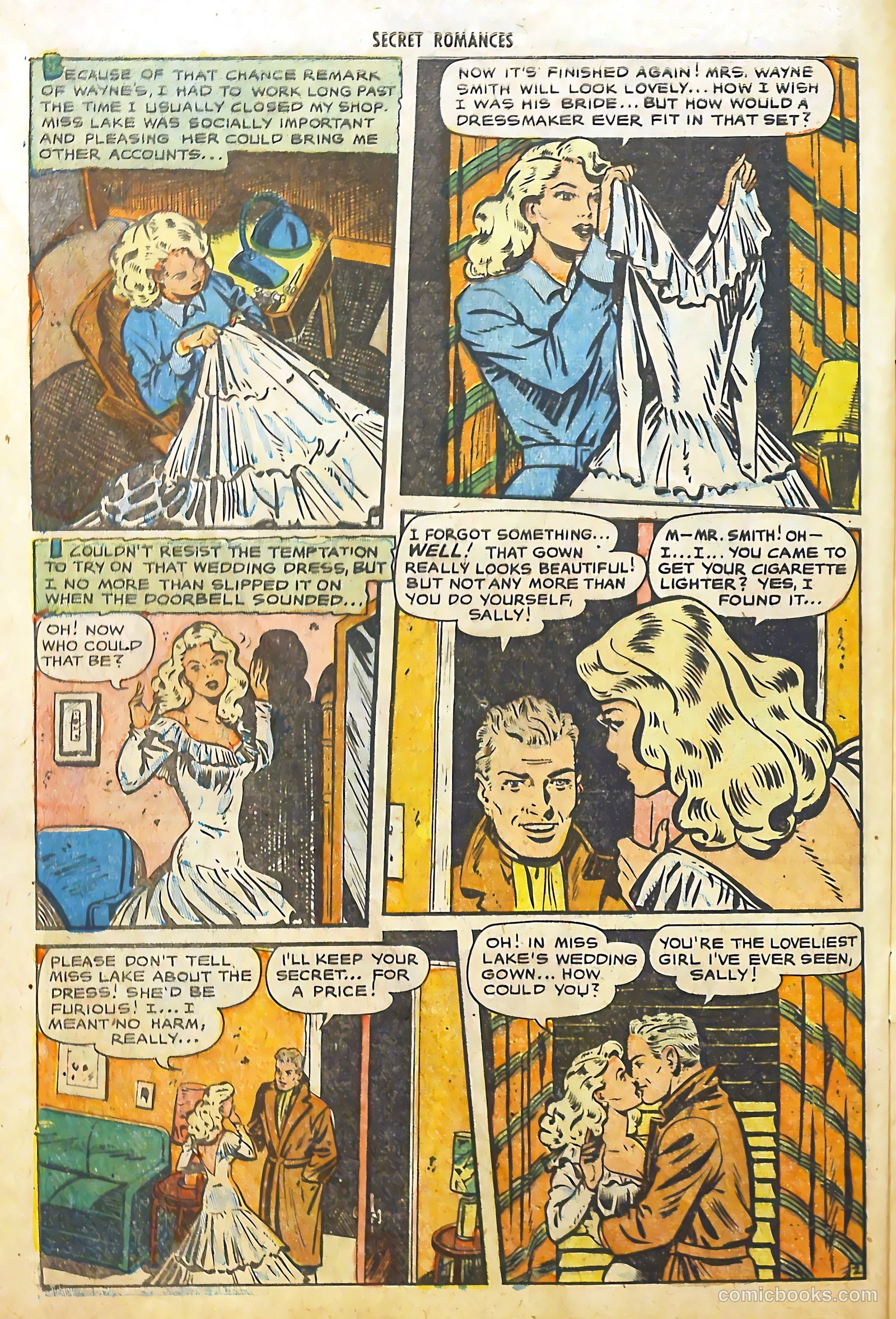 Secret Romances #5 (1951) — page 29 of 37