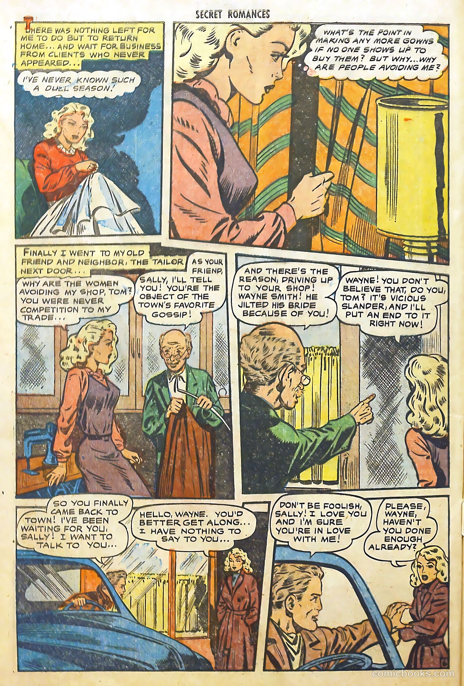 Secret Romances #5 (1951) — page 33 of 37