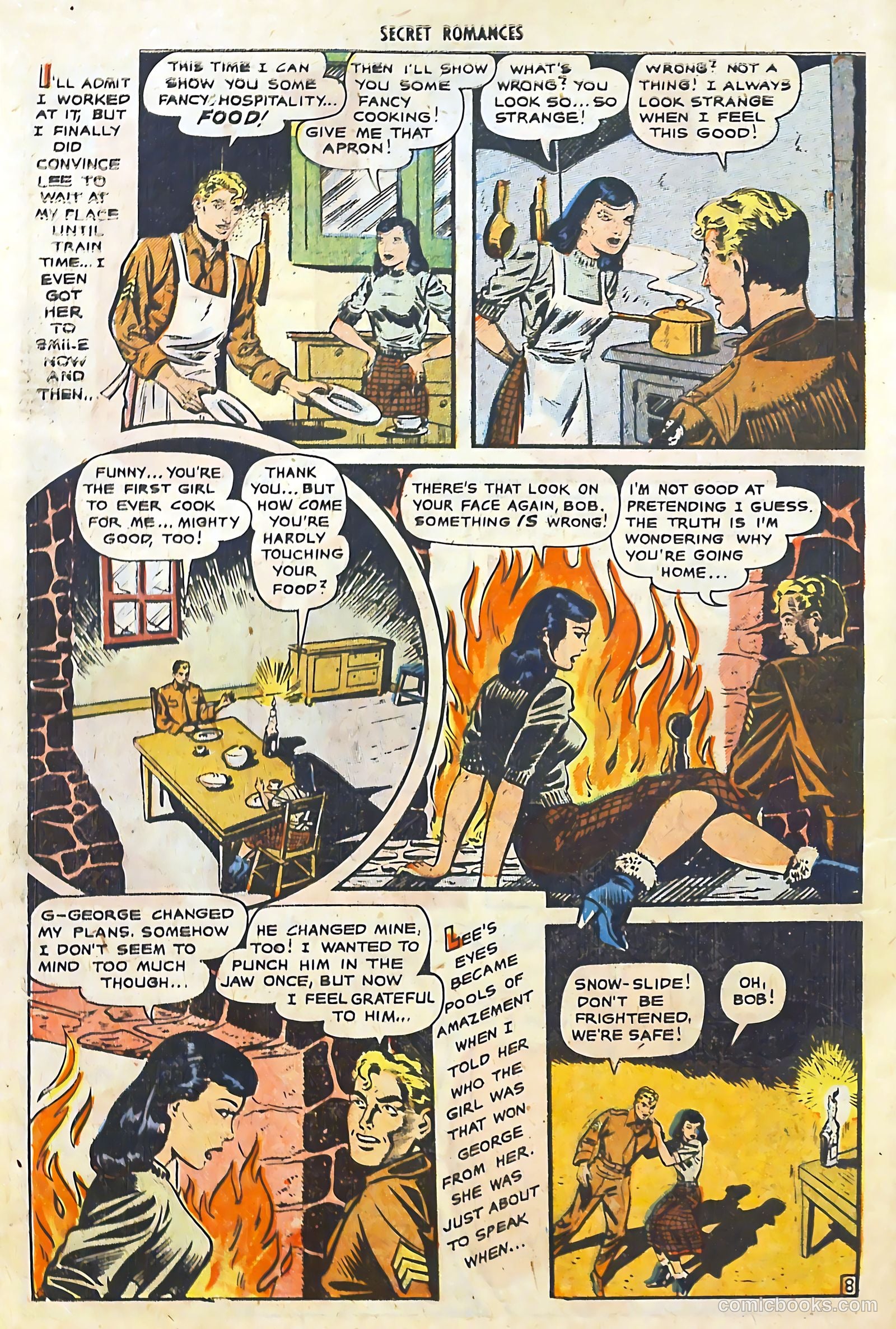 Secret Romances #6 (1952) — page 10 of 36