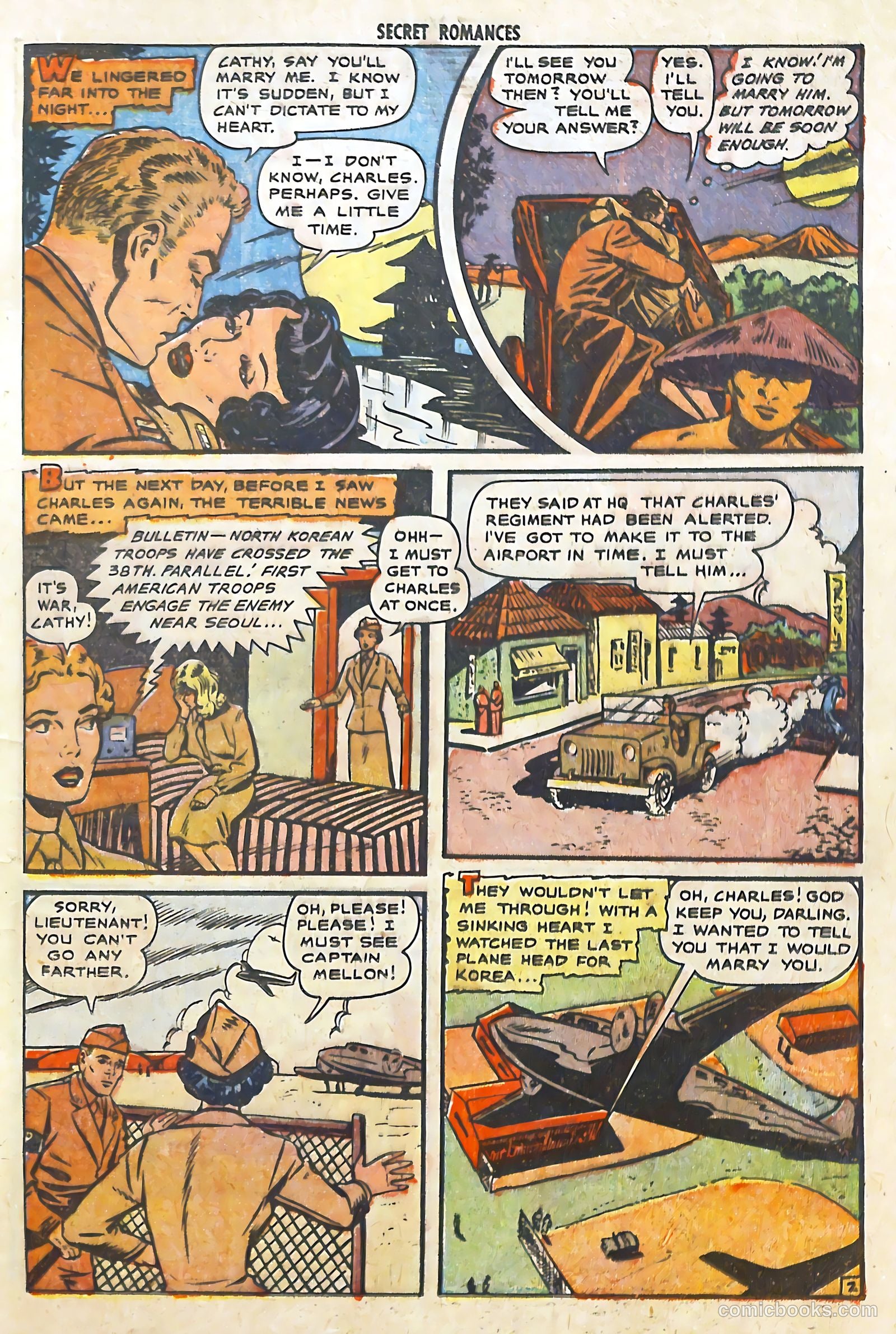Secret Romances #6 (1952) — page 13 of 36