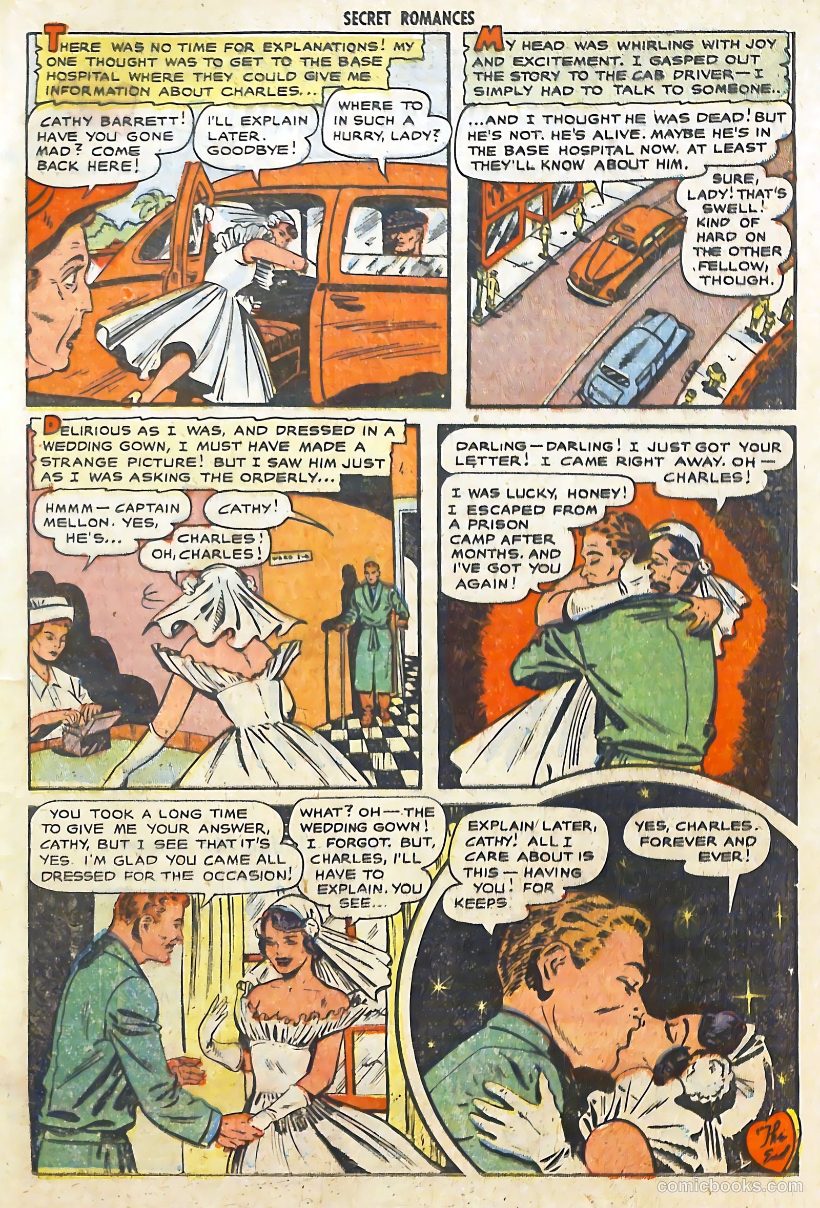 Secret Romances #6 (1952) — page 17 of 36