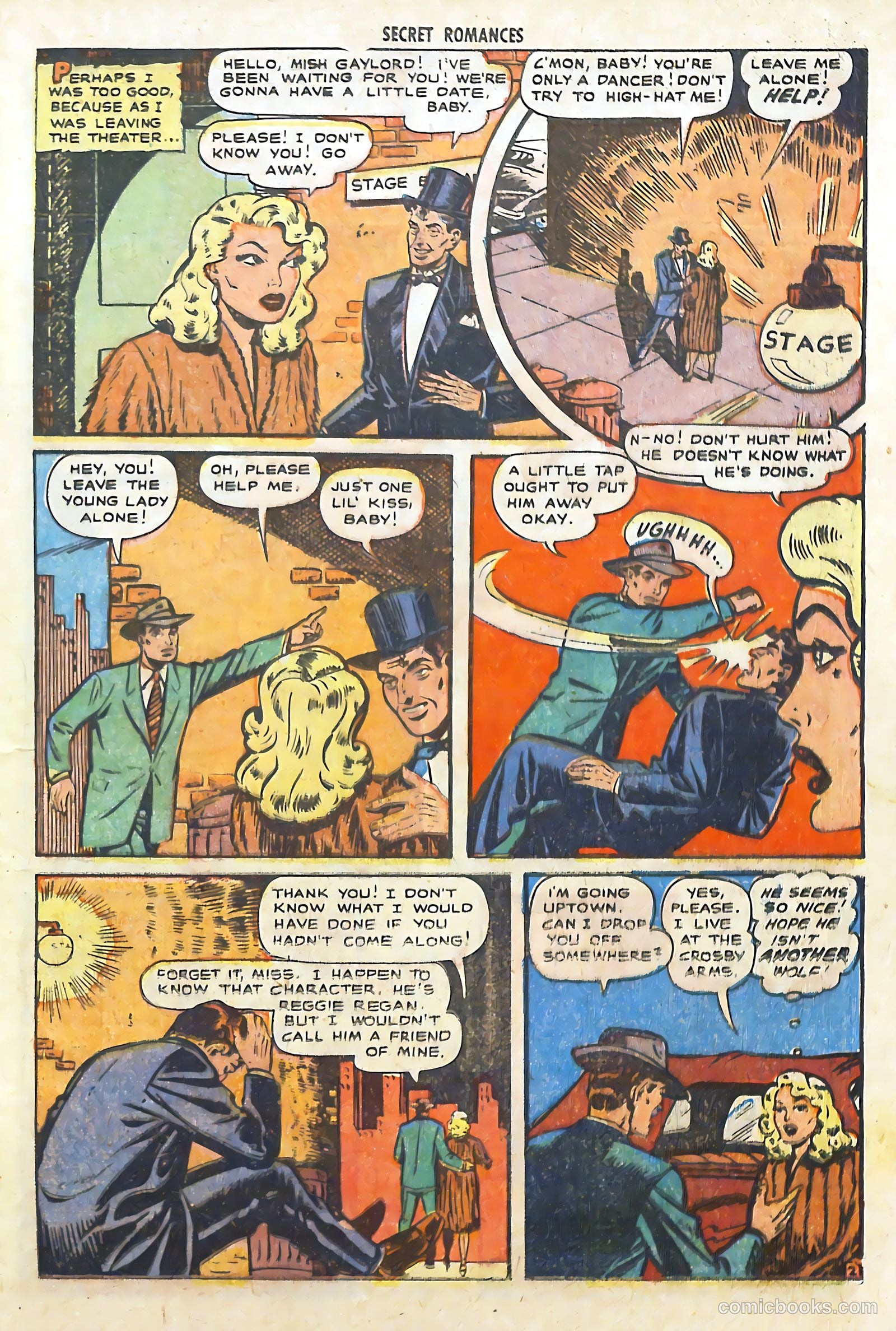 Secret Romances #6 (1952) — page 21 of 36