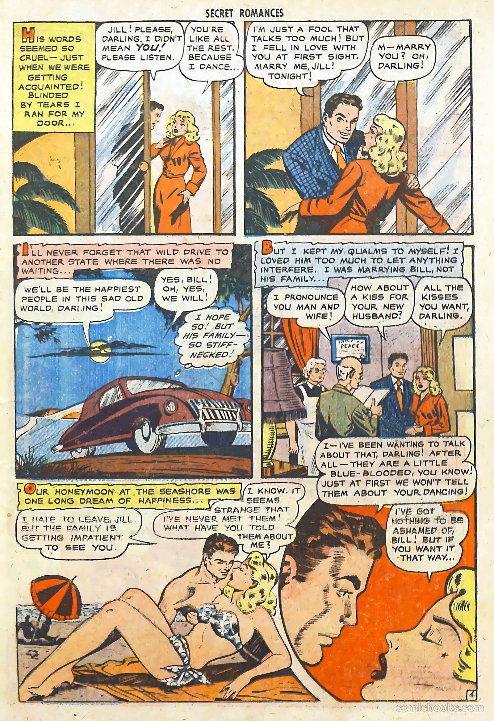 Secret Romances #6 (1952) — page 23 of 36
