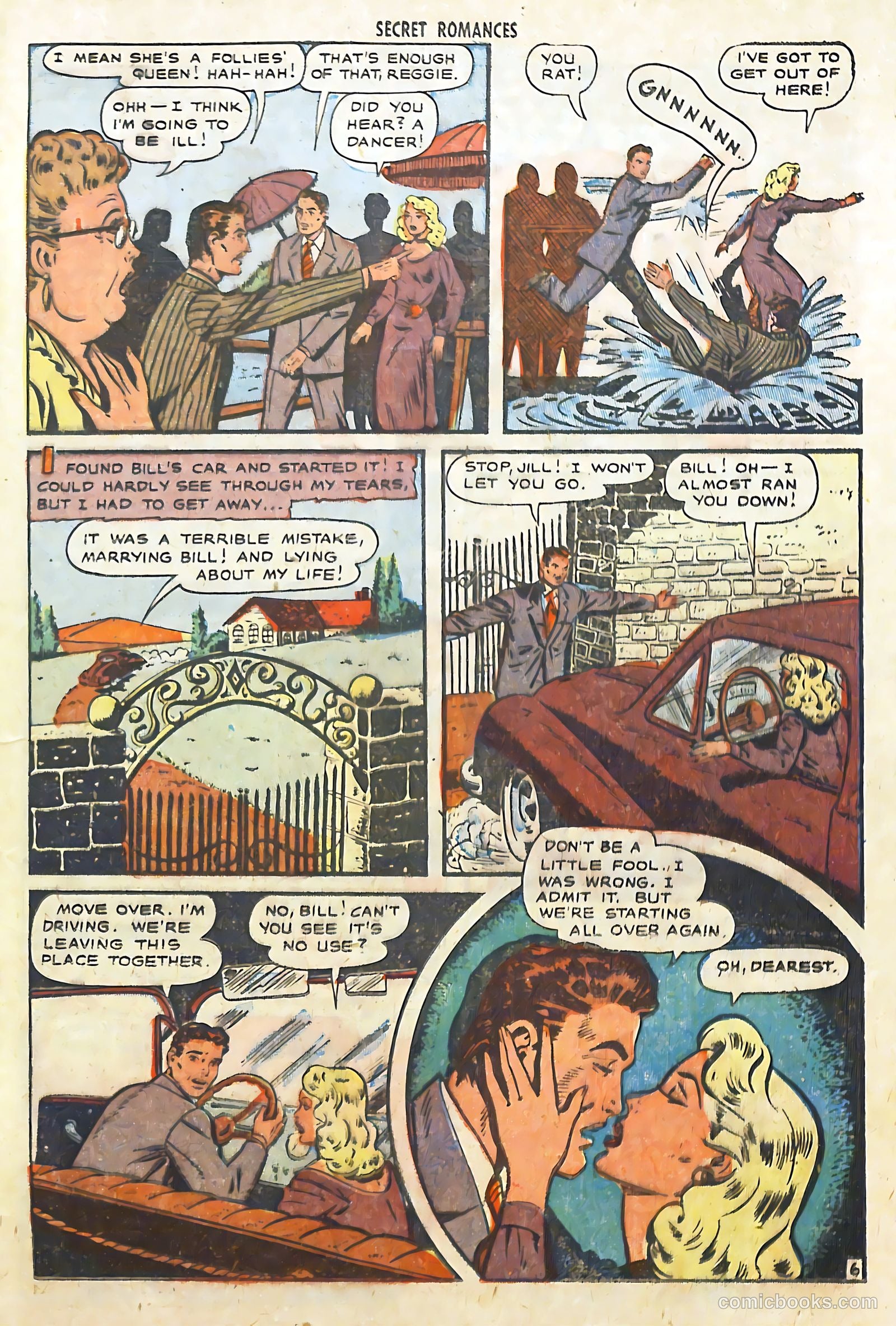 Secret Romances #6 (1952) — page 25 of 36