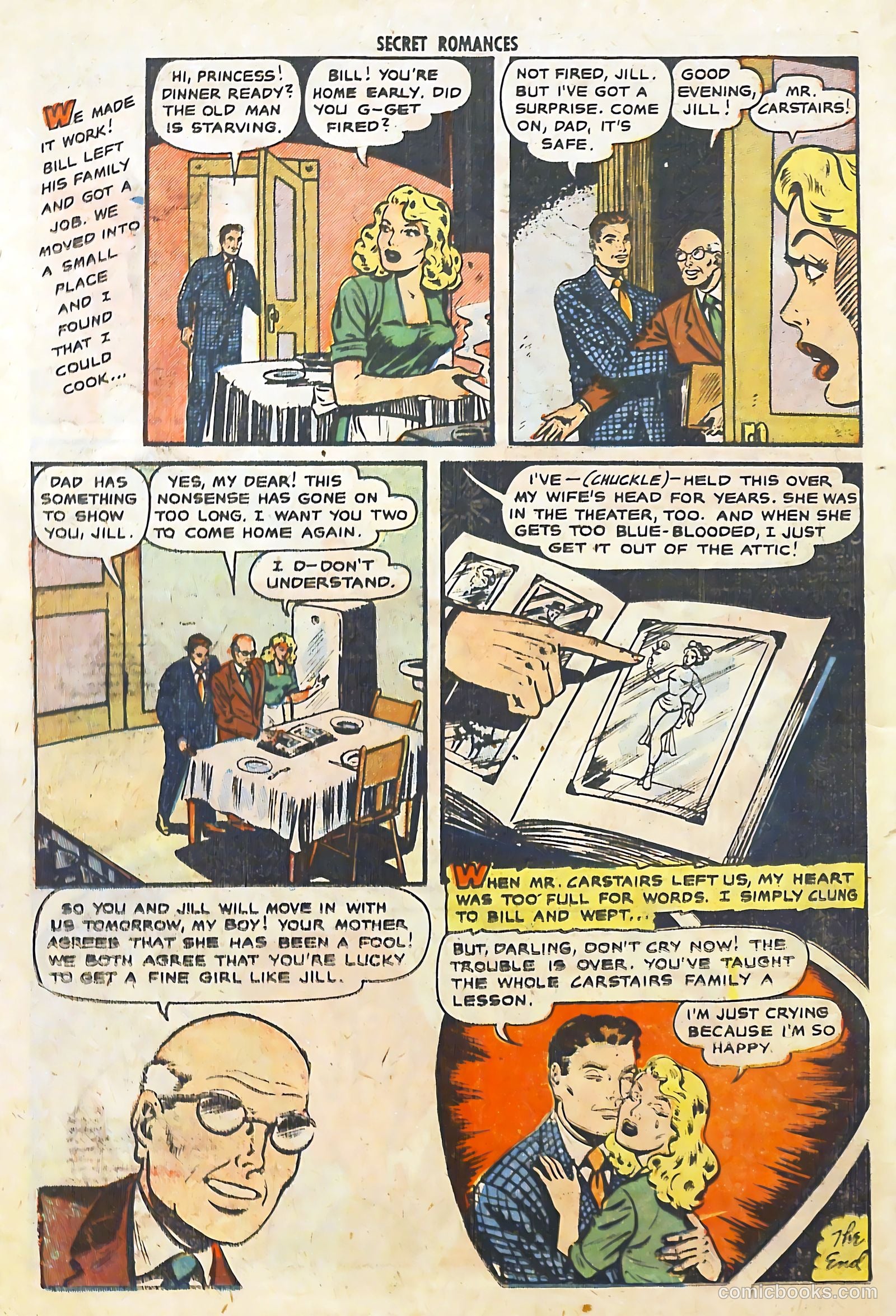 Secret Romances #6 (1952) — page 26 of 36