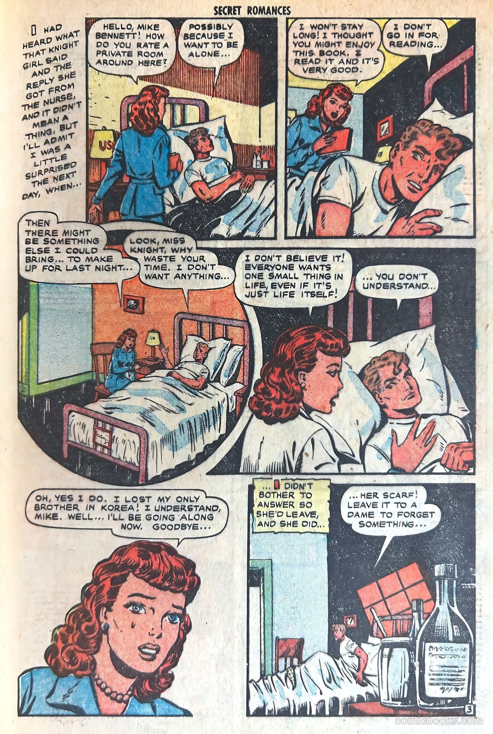 Secret Romances #7 (1952) — page 5 of 36