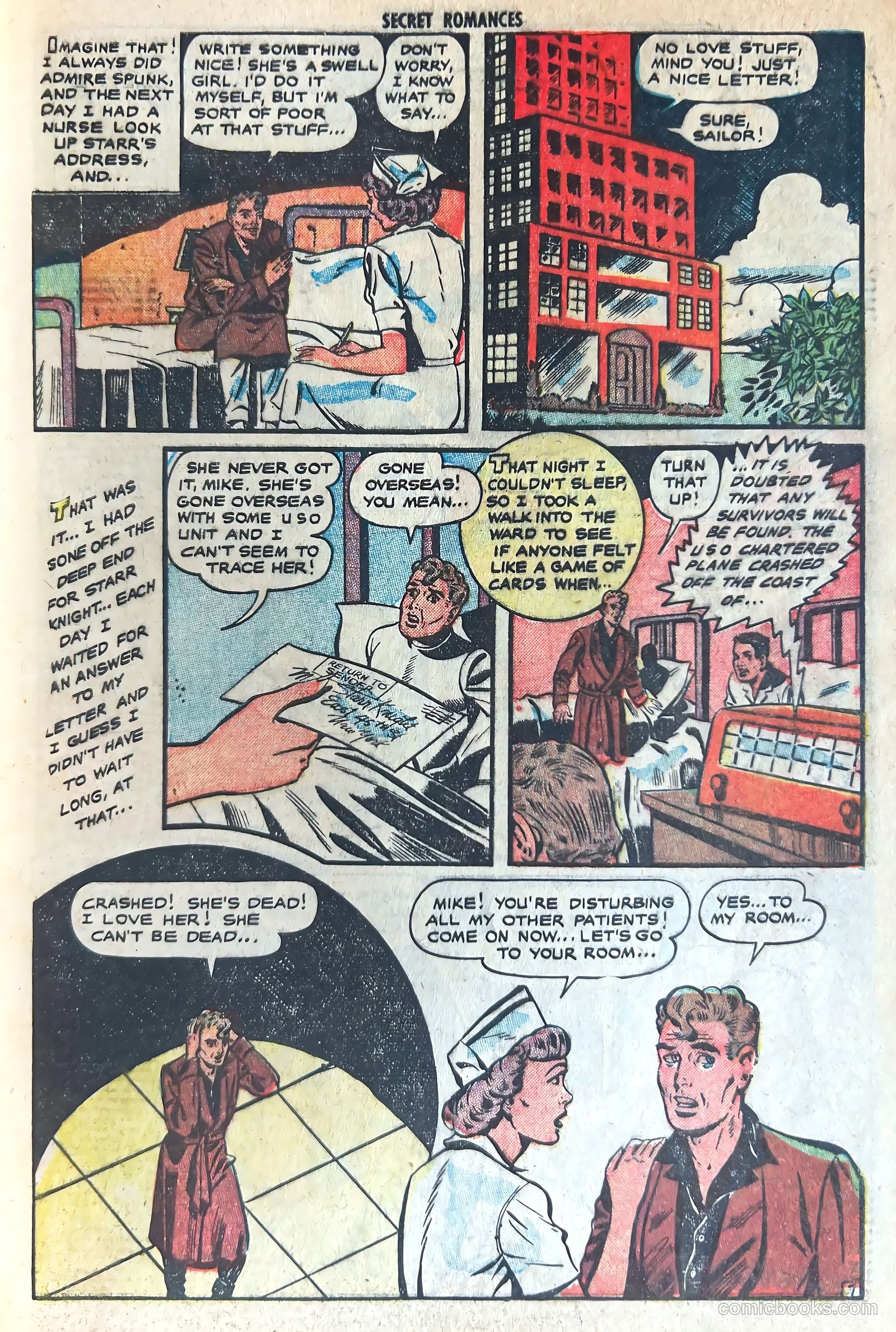 Secret Romances #7 (1952) — page 9 of 36