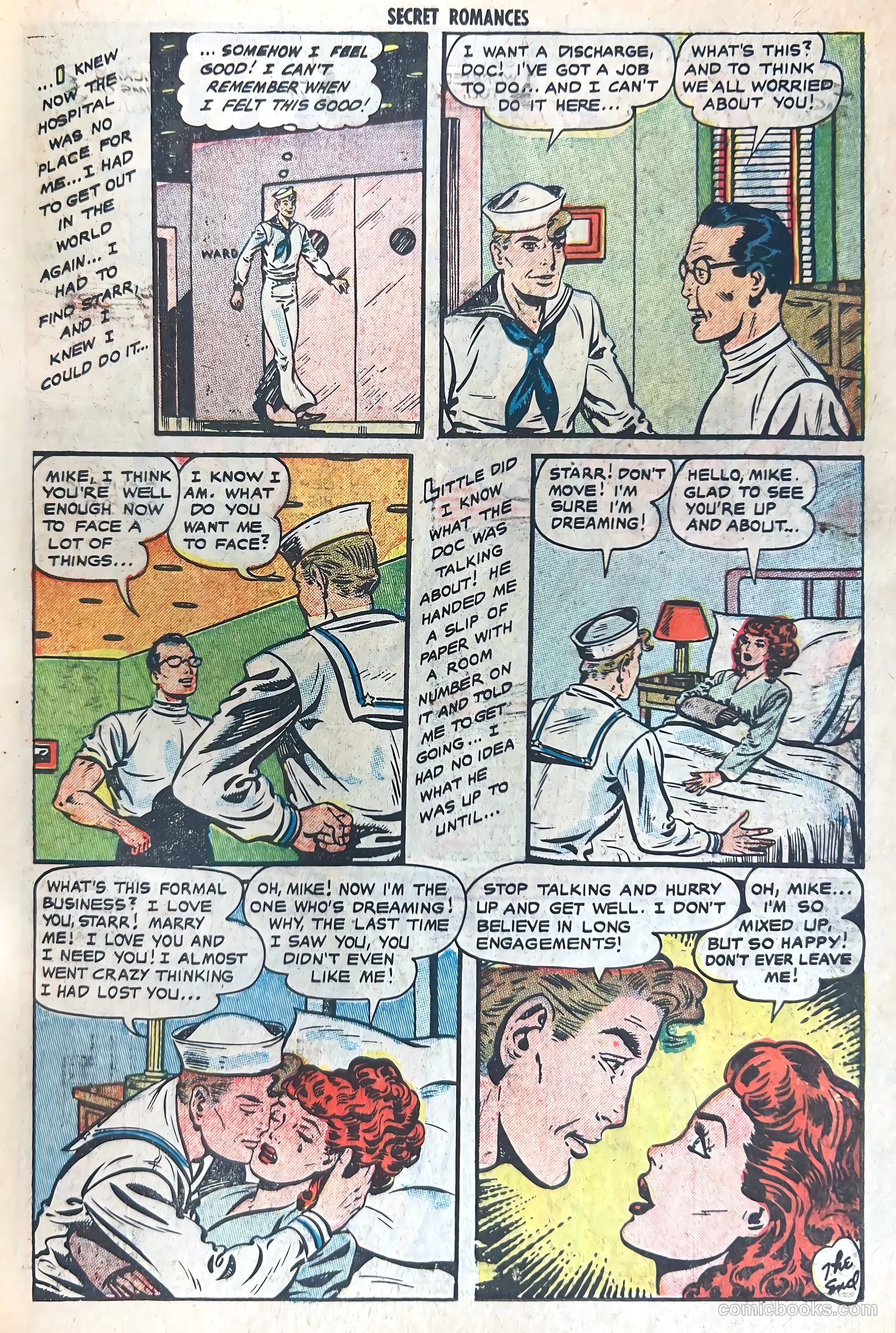 Secret Romances #7 (1952) — page 11 of 36
