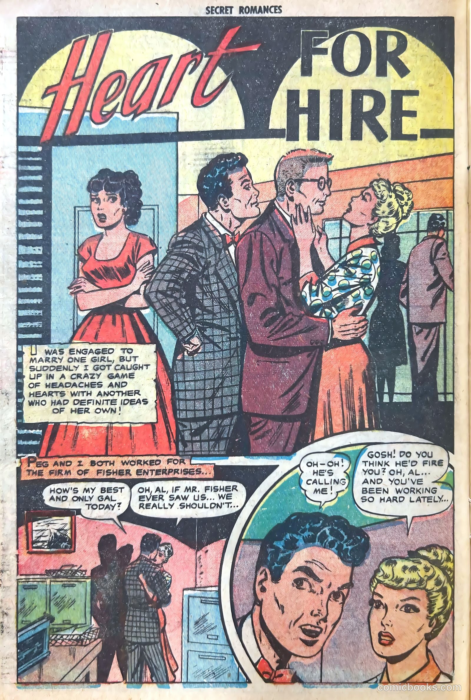 Secret Romances #7 (1952) — page 12 of 36