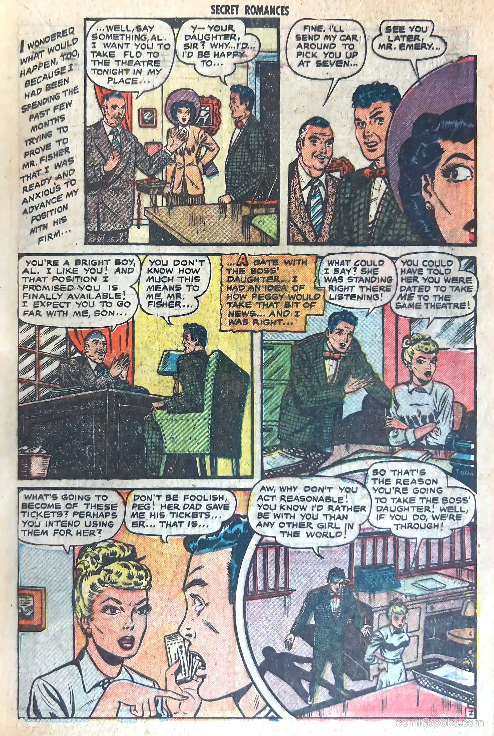 Secret Romances #7 (1952) — page 13 of 36