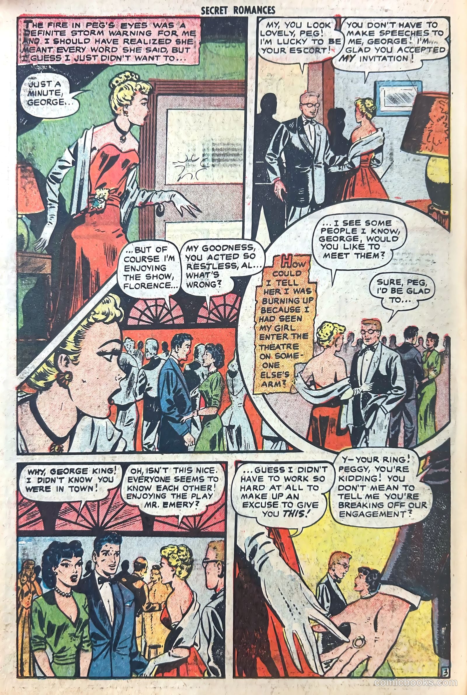 Secret Romances #7 (1952) — page 14 of 36