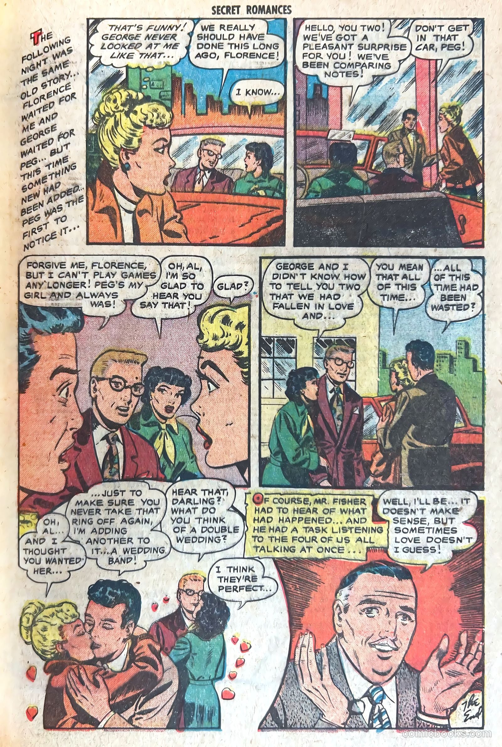 Secret Romances #7 (1952) — page 17 of 36