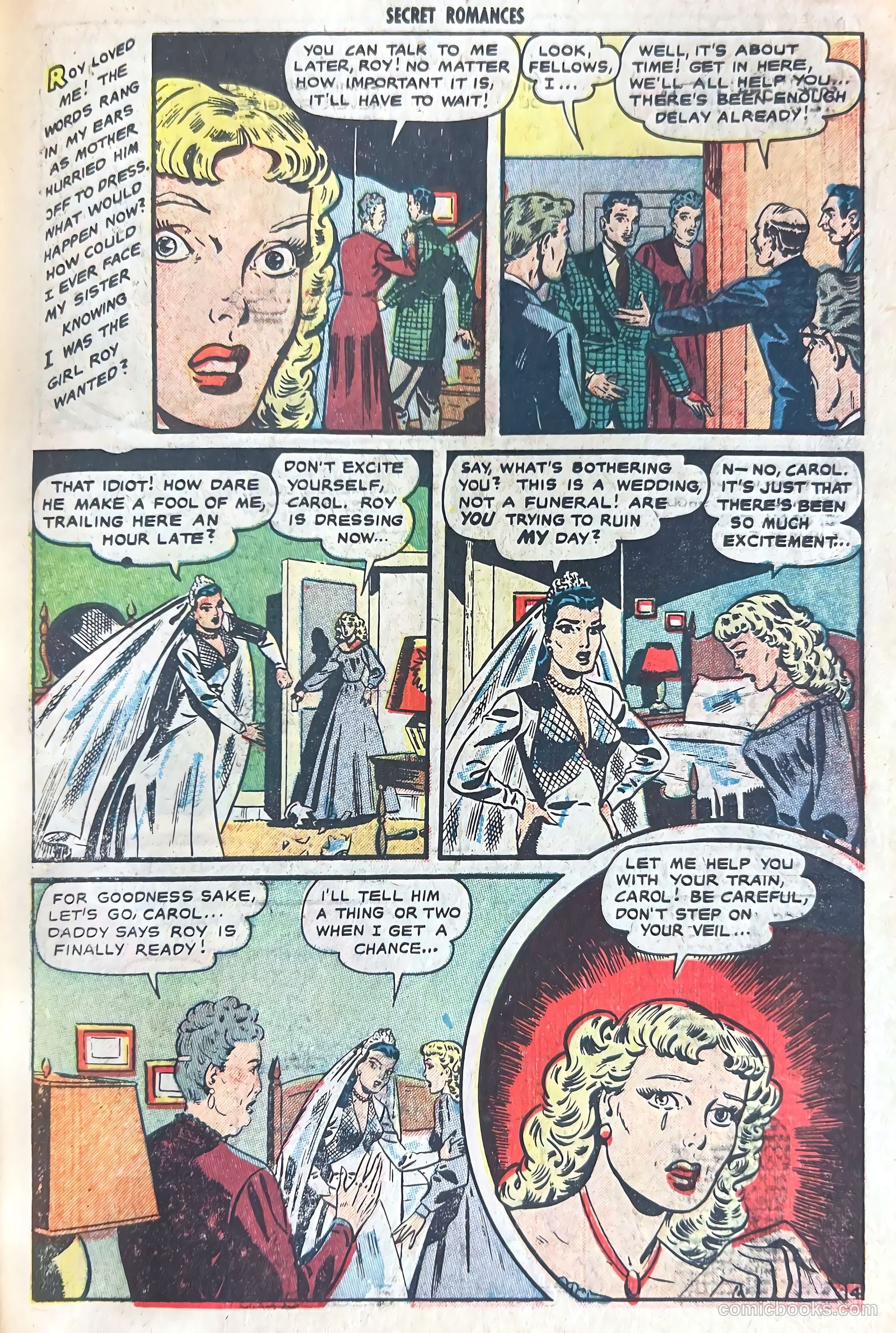 Secret Romances #7 (1952) — page 31 of 36