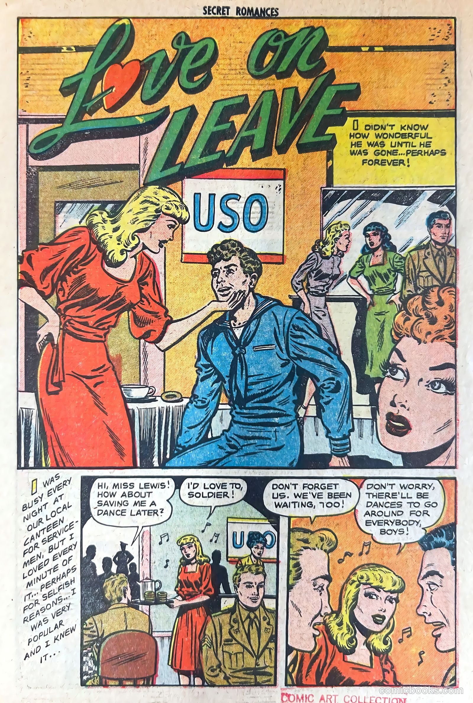 Secret Romances #8 (1952) — page 3 of 36