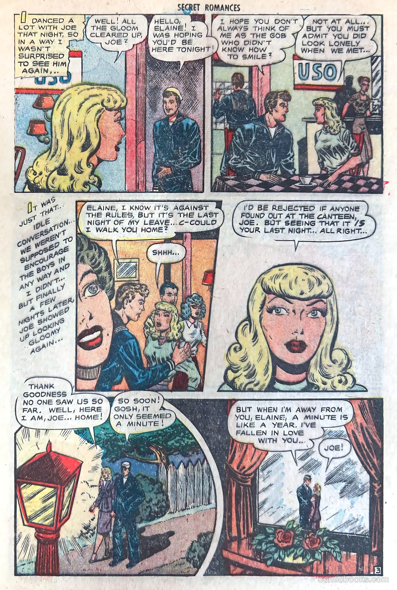 Secret Romances #8 (1952) — page 5 of 36