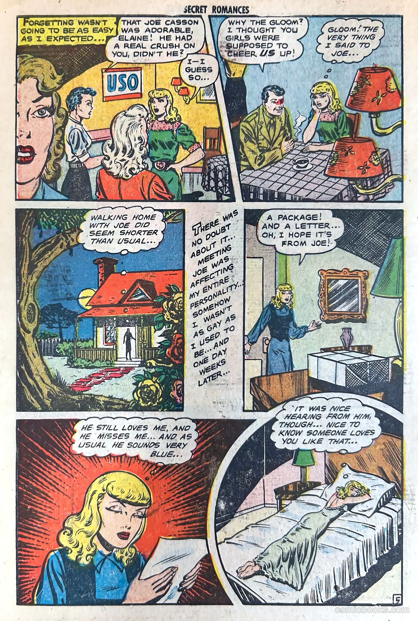 Secret Romances #8 (1952) — page 7 of 36