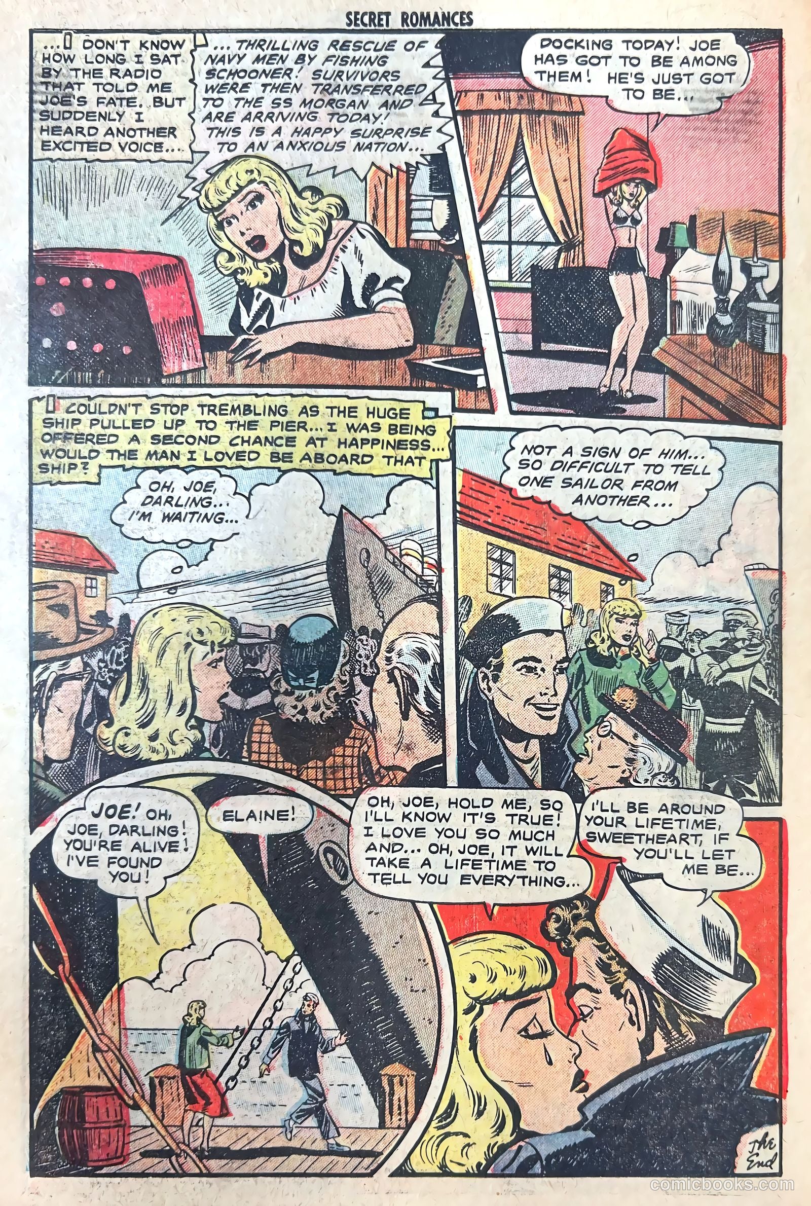 Secret Romances #8 (1952) — page 10 of 36