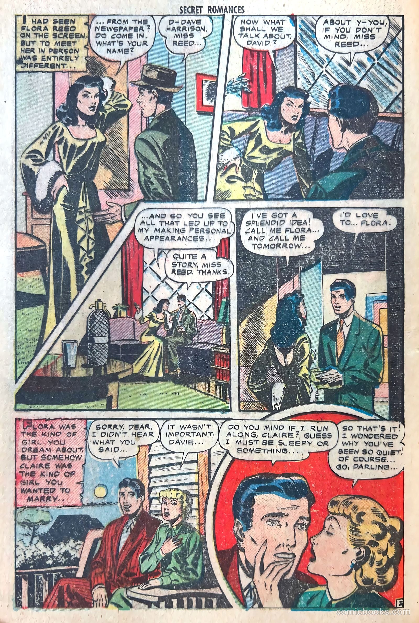 Secret Romances #8 (1952) — page 12 of 36