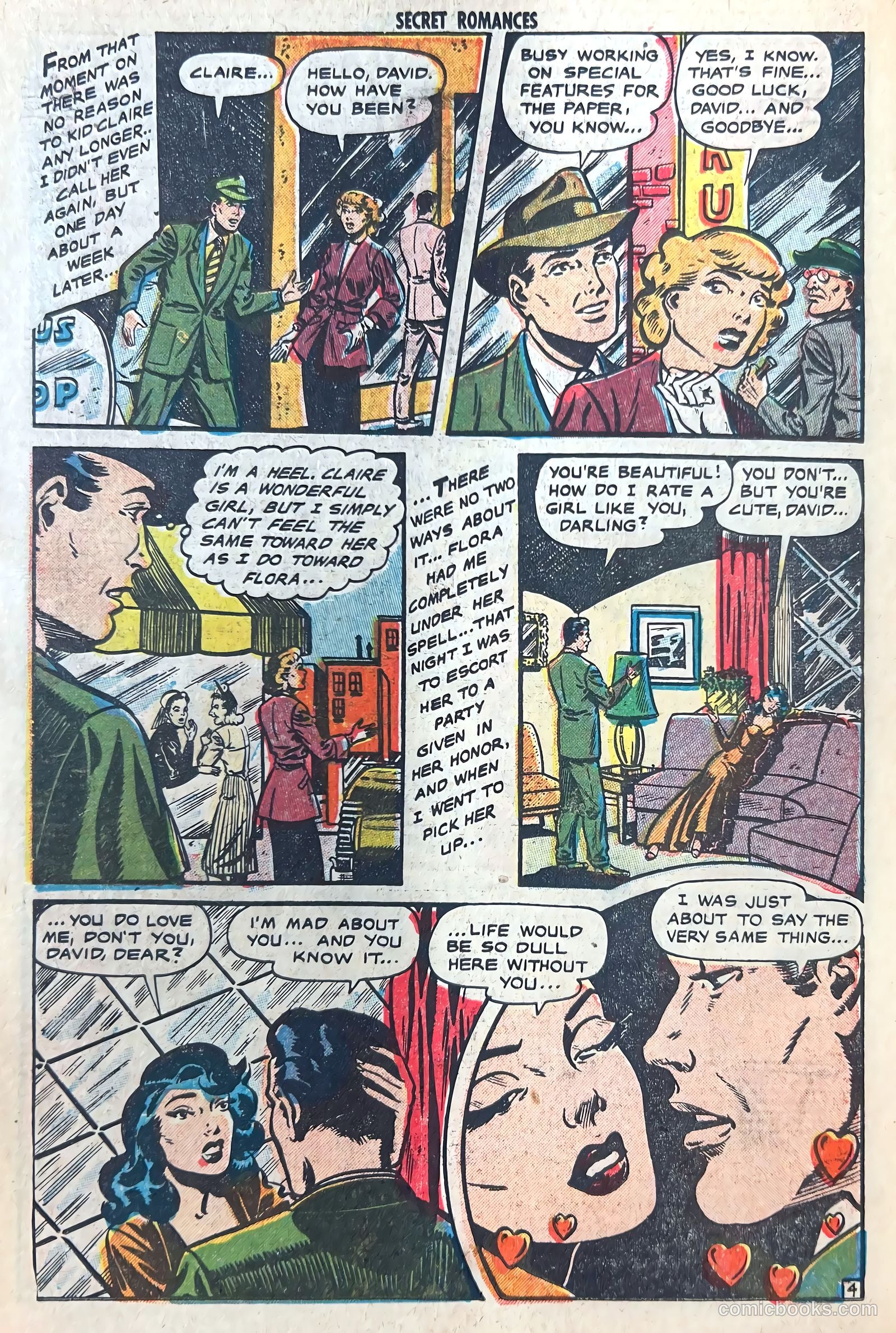 Secret Romances #8 (1952) — page 14 of 36