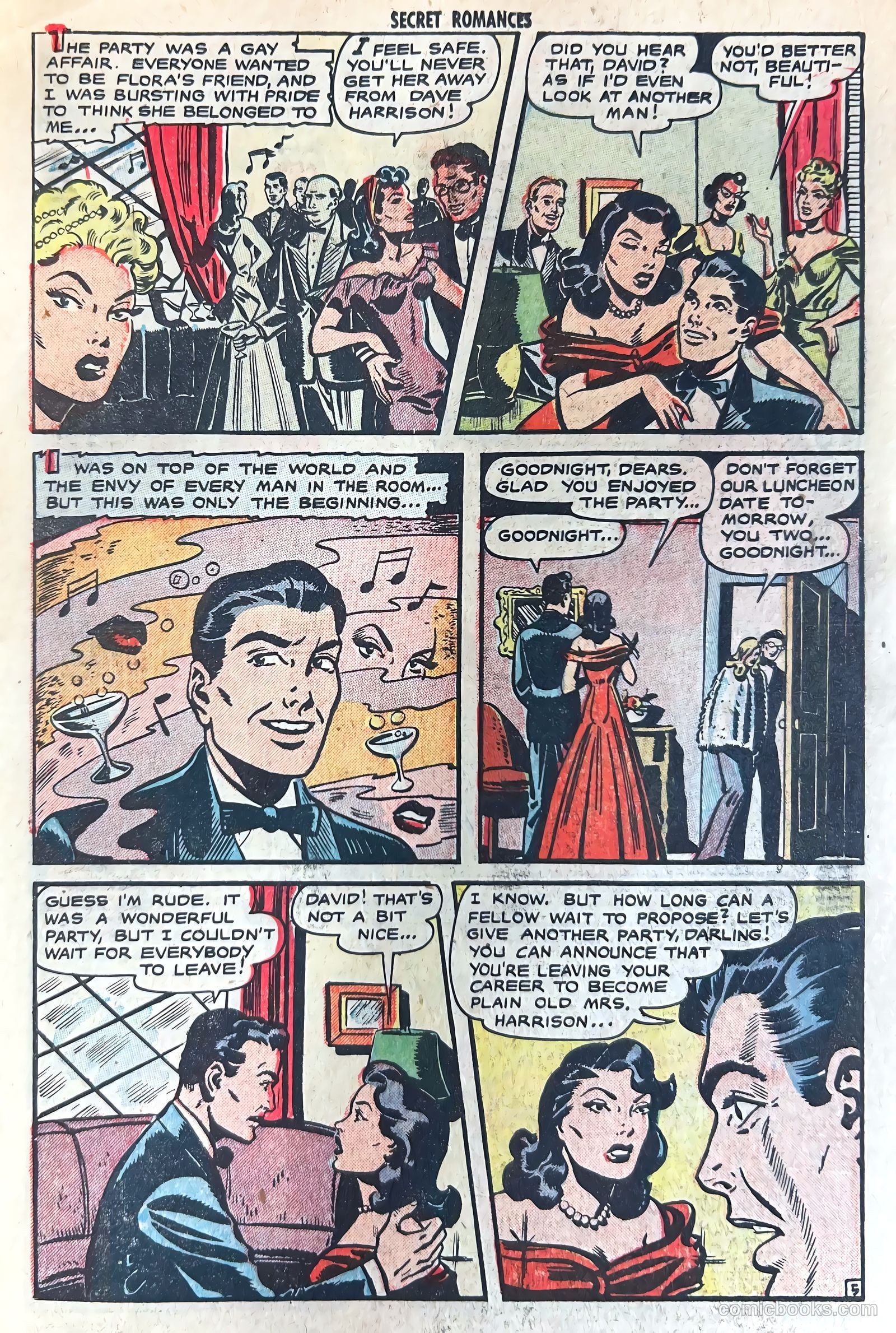 Secret Romances #8 (1952) — page 15 of 36