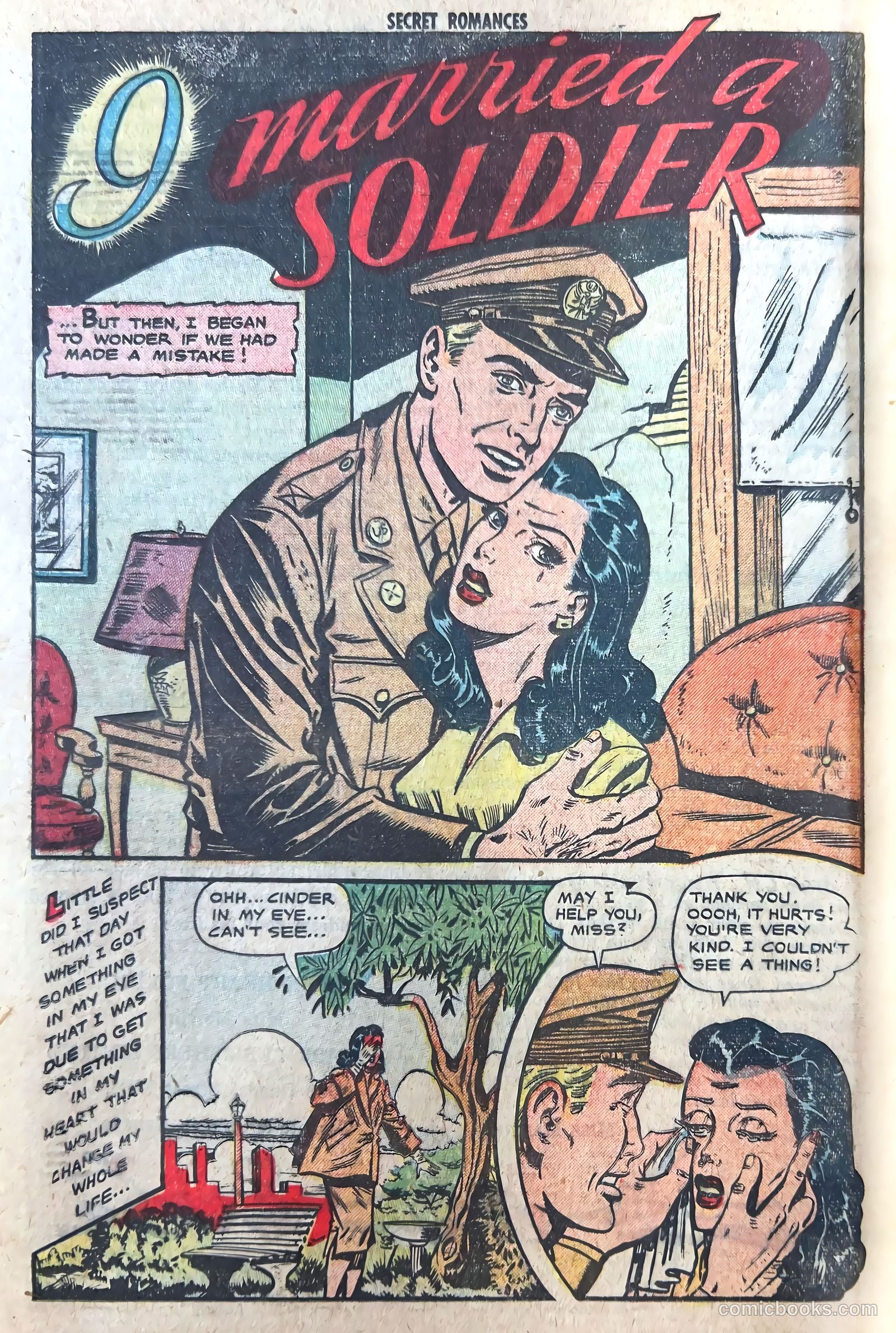 Secret Romances #8 (1952) — page 20 of 36