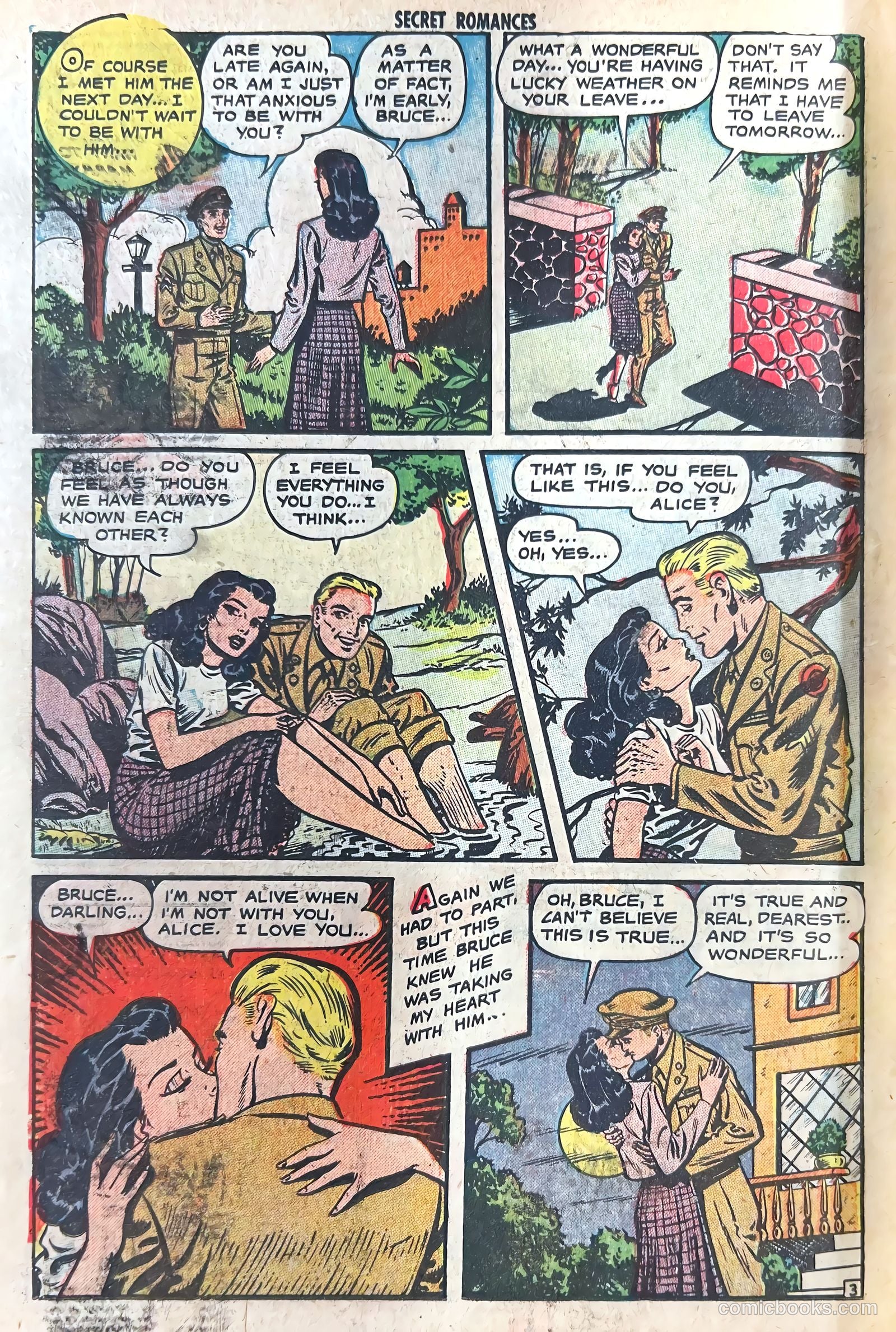 Secret Romances #8 (1952) — page 22 of 36