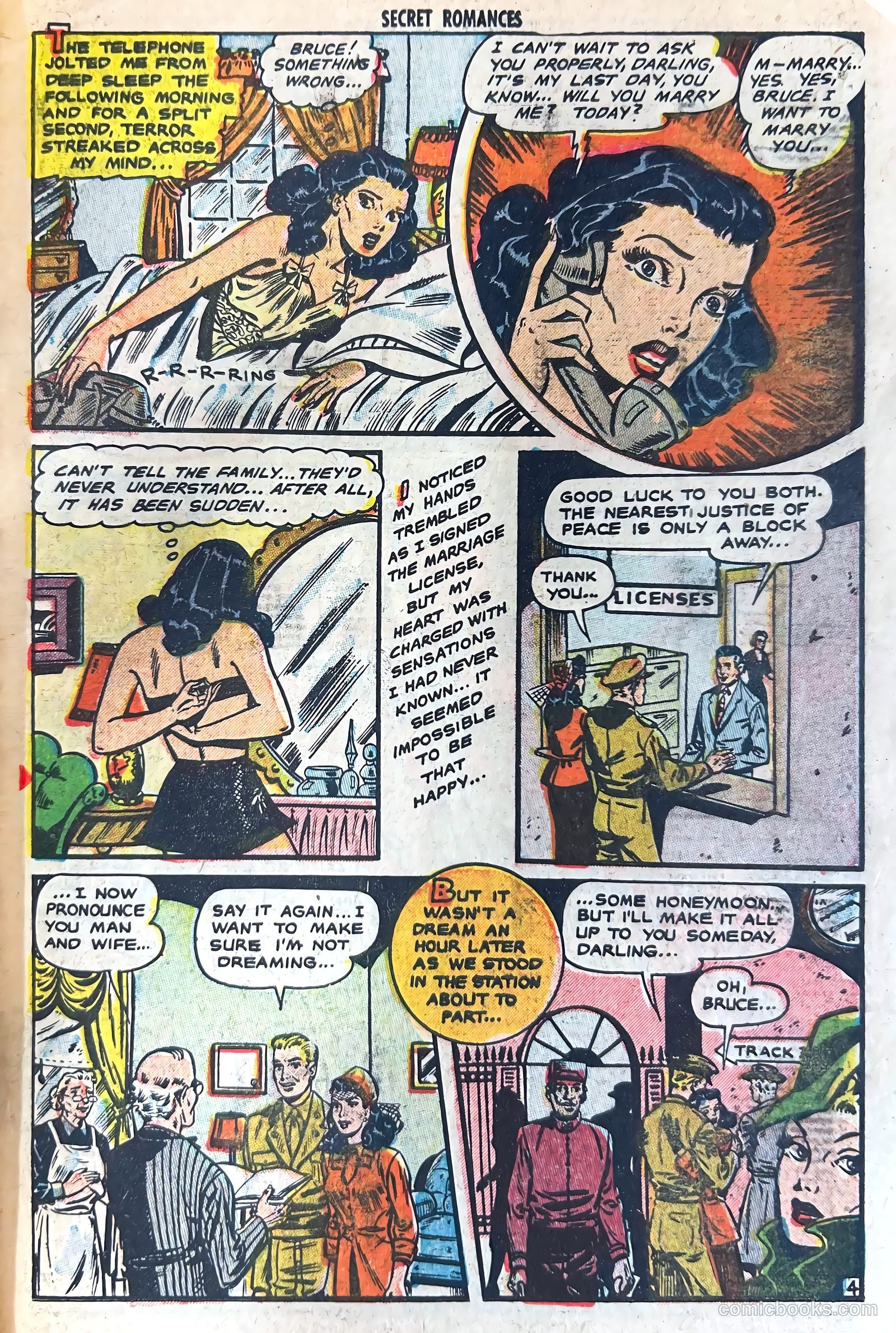 Secret Romances #8 (1952) — page 23 of 36