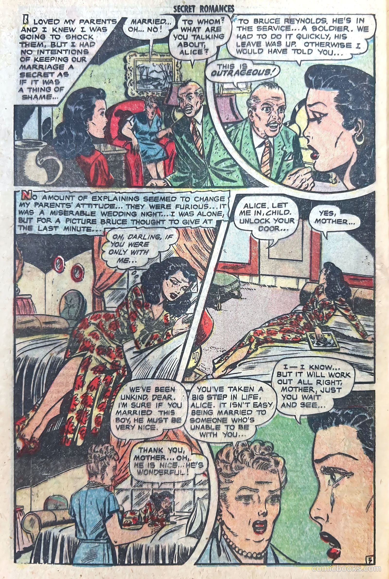 Secret Romances #8 (1952) — page 24 of 36