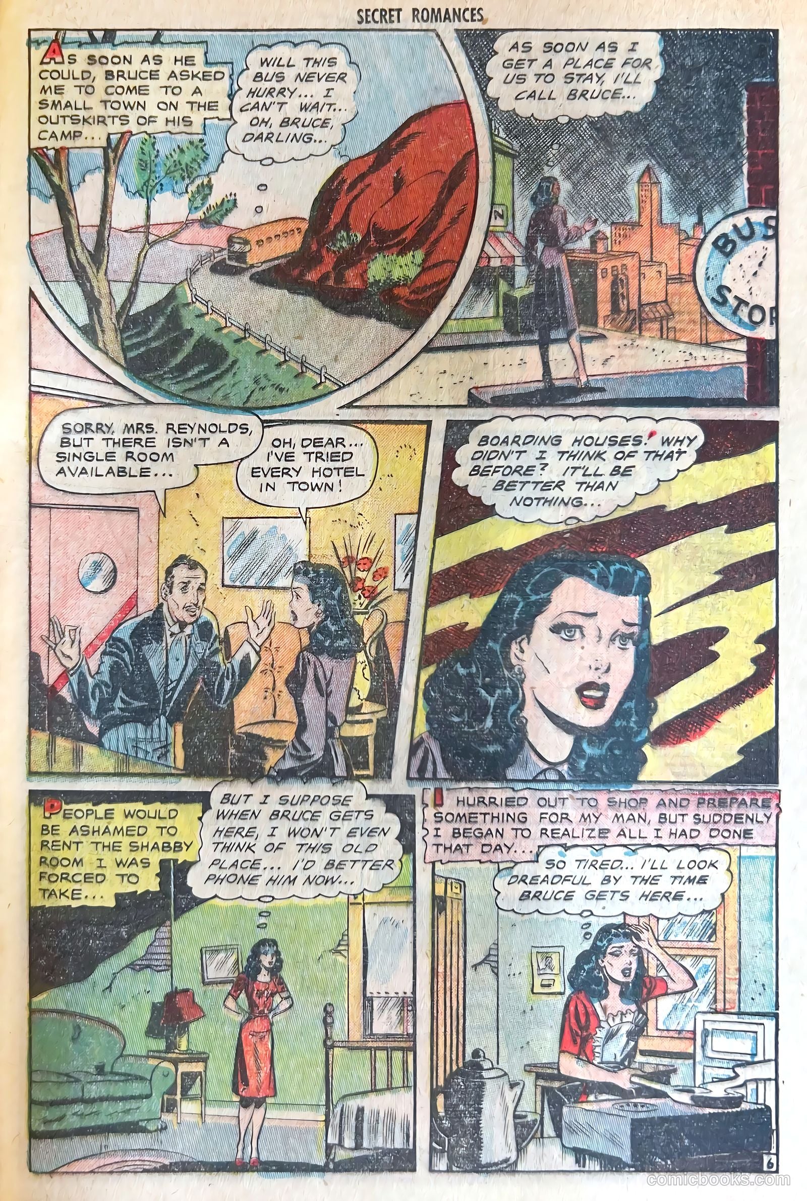 Secret Romances #8 (1952) — page 25 of 36