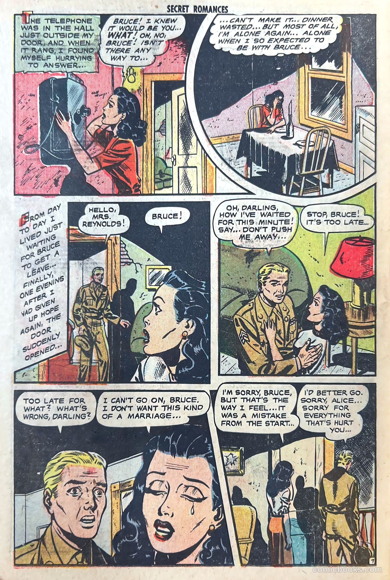 Secret Romances #8 (1952) — page 26 of 36