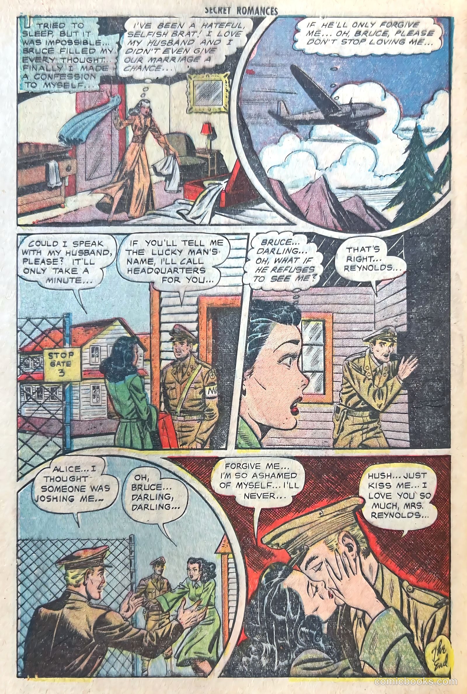 Secret Romances #8 (1952) — page 28 of 36
